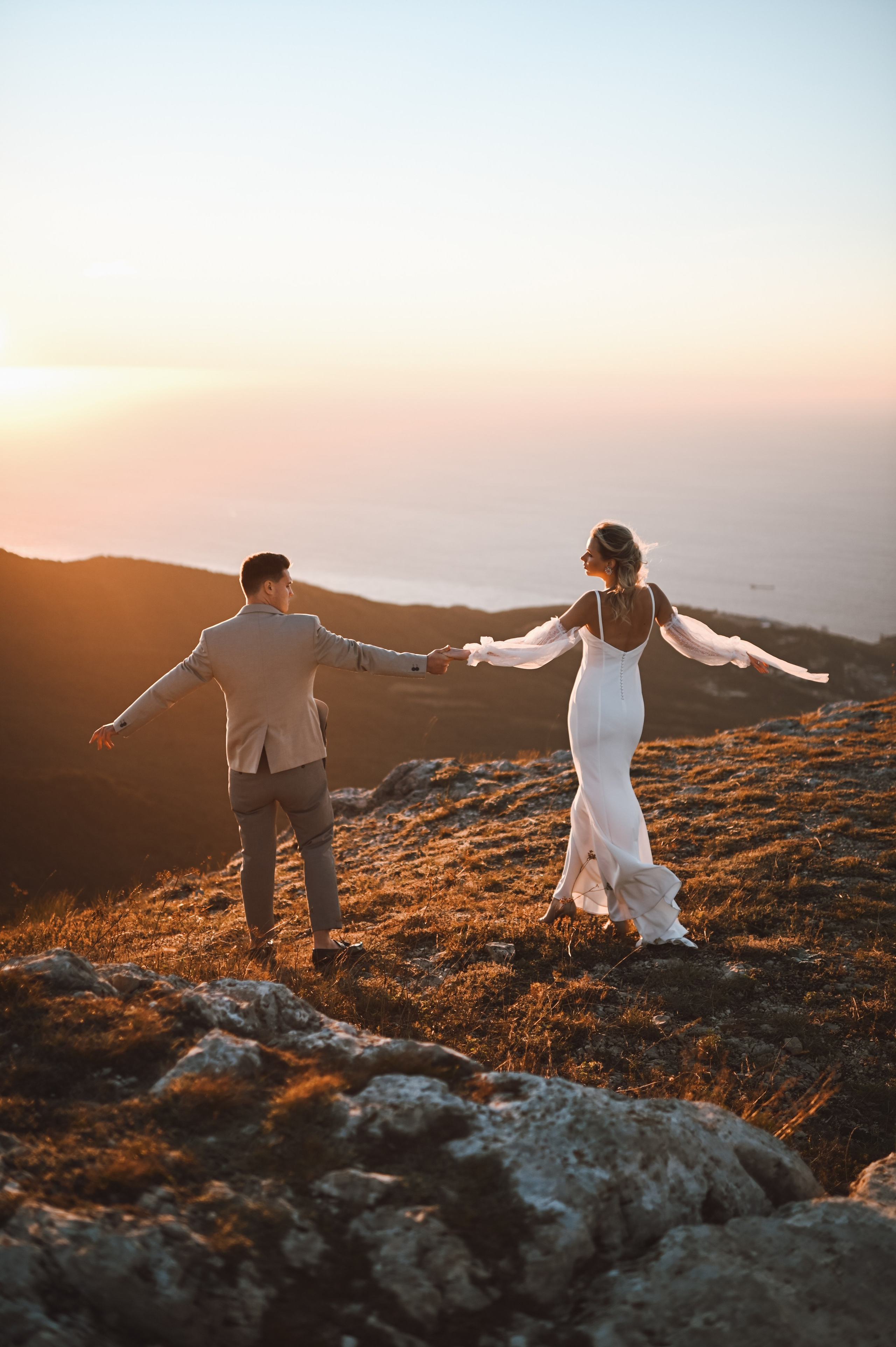 Свадебная съемка Ай-Петри. Фотограф Москва и Видеограф Москва