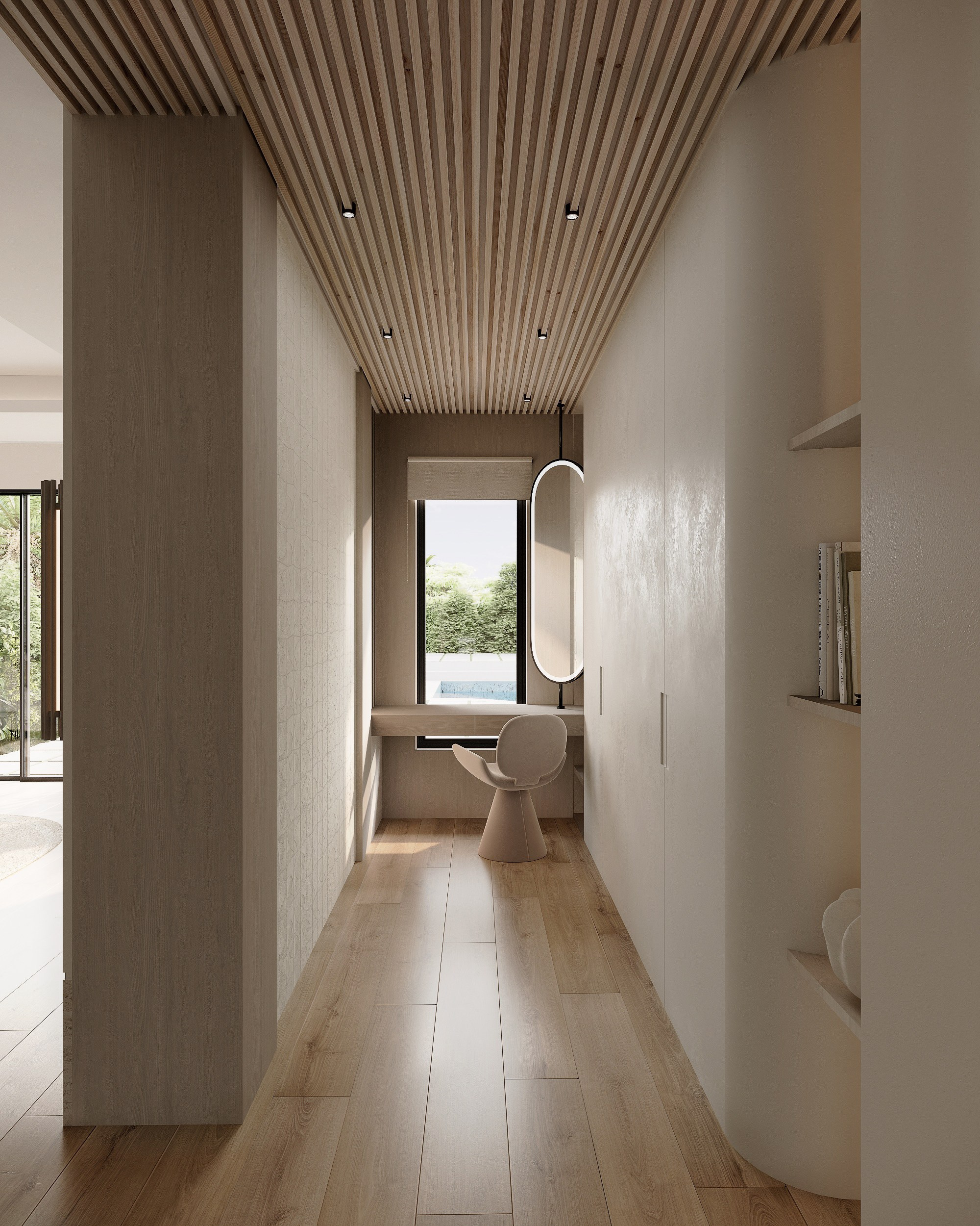 Master bedroom-study/Florida. Solovets visualization