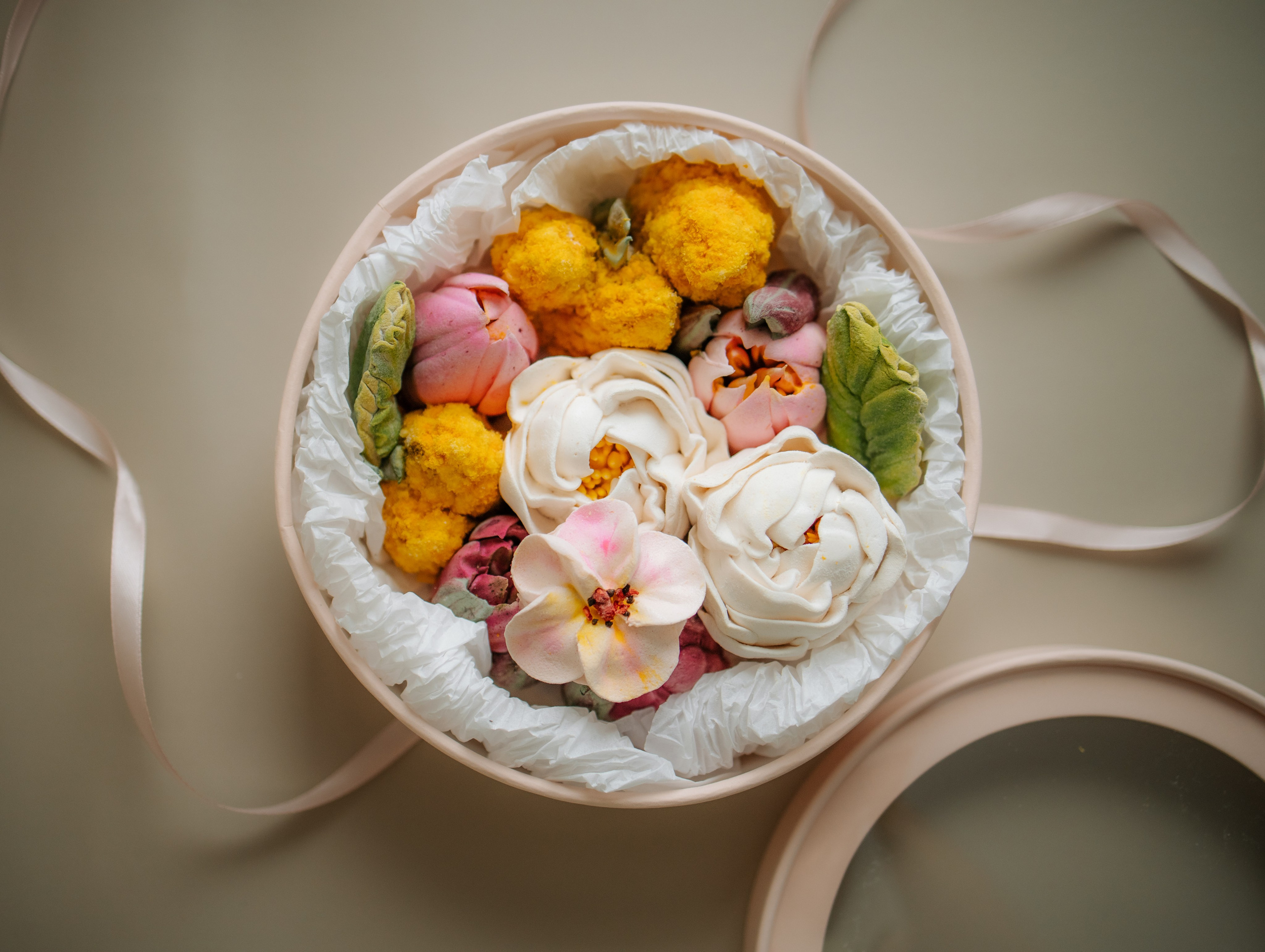 Предметная съемка зефирных букетов. Фотограф Углич и Ярославль Ольга Тятюшкина