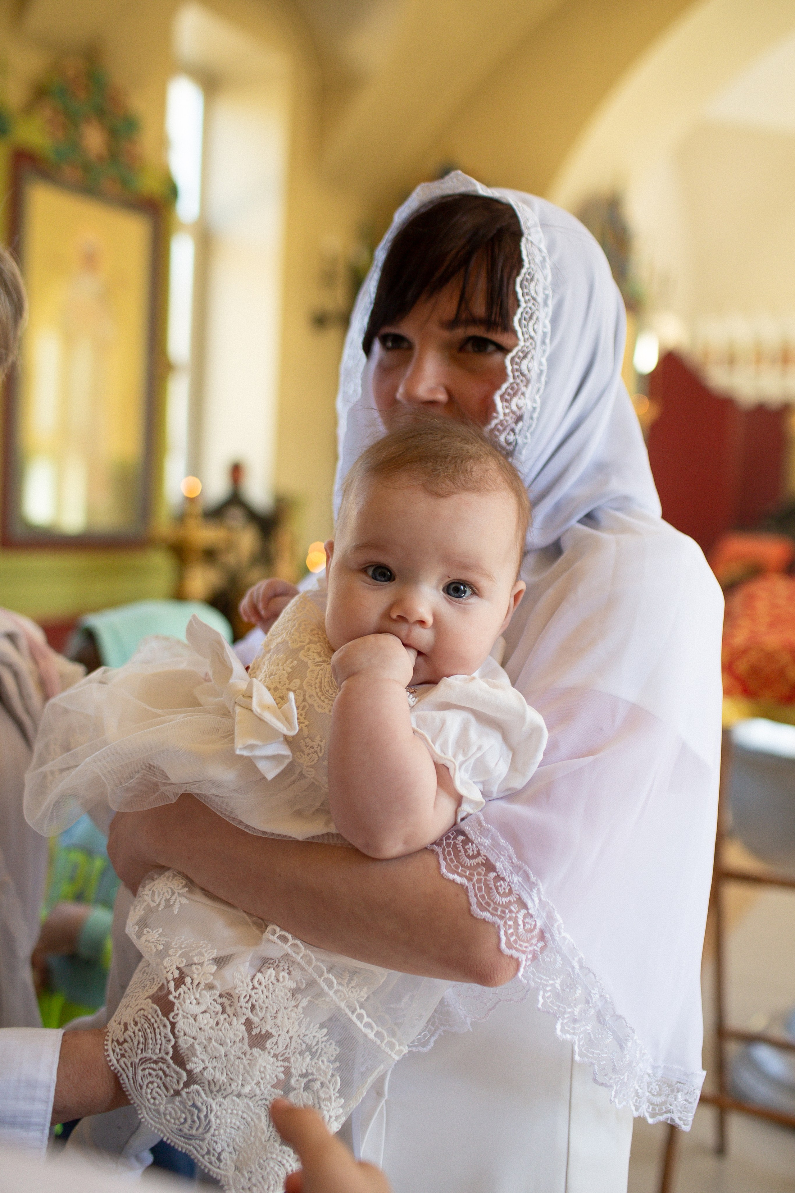 Крещение Киры. Свадебный и Семейный фотограф в Москве Александра Вайпер