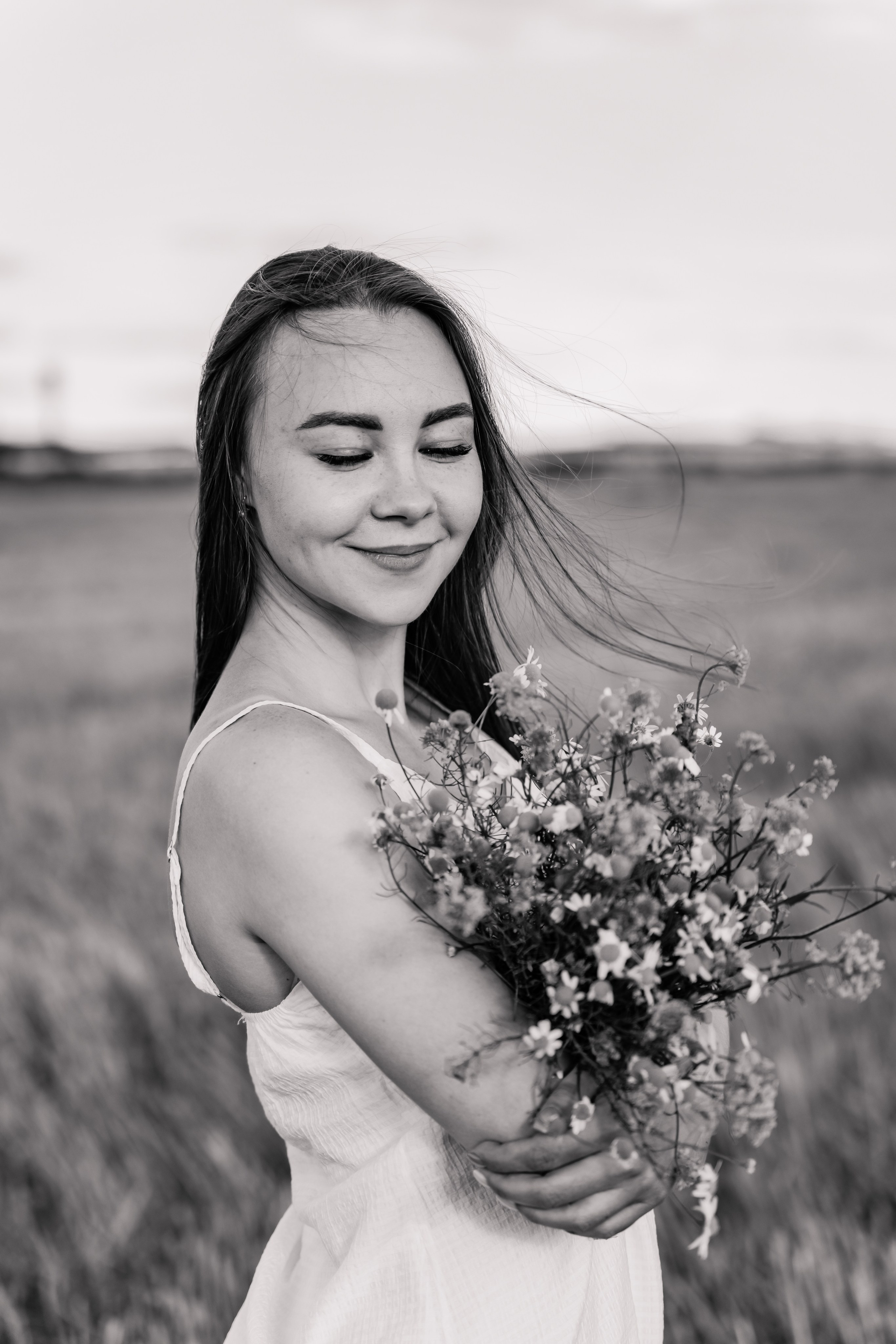 Ольга в поле