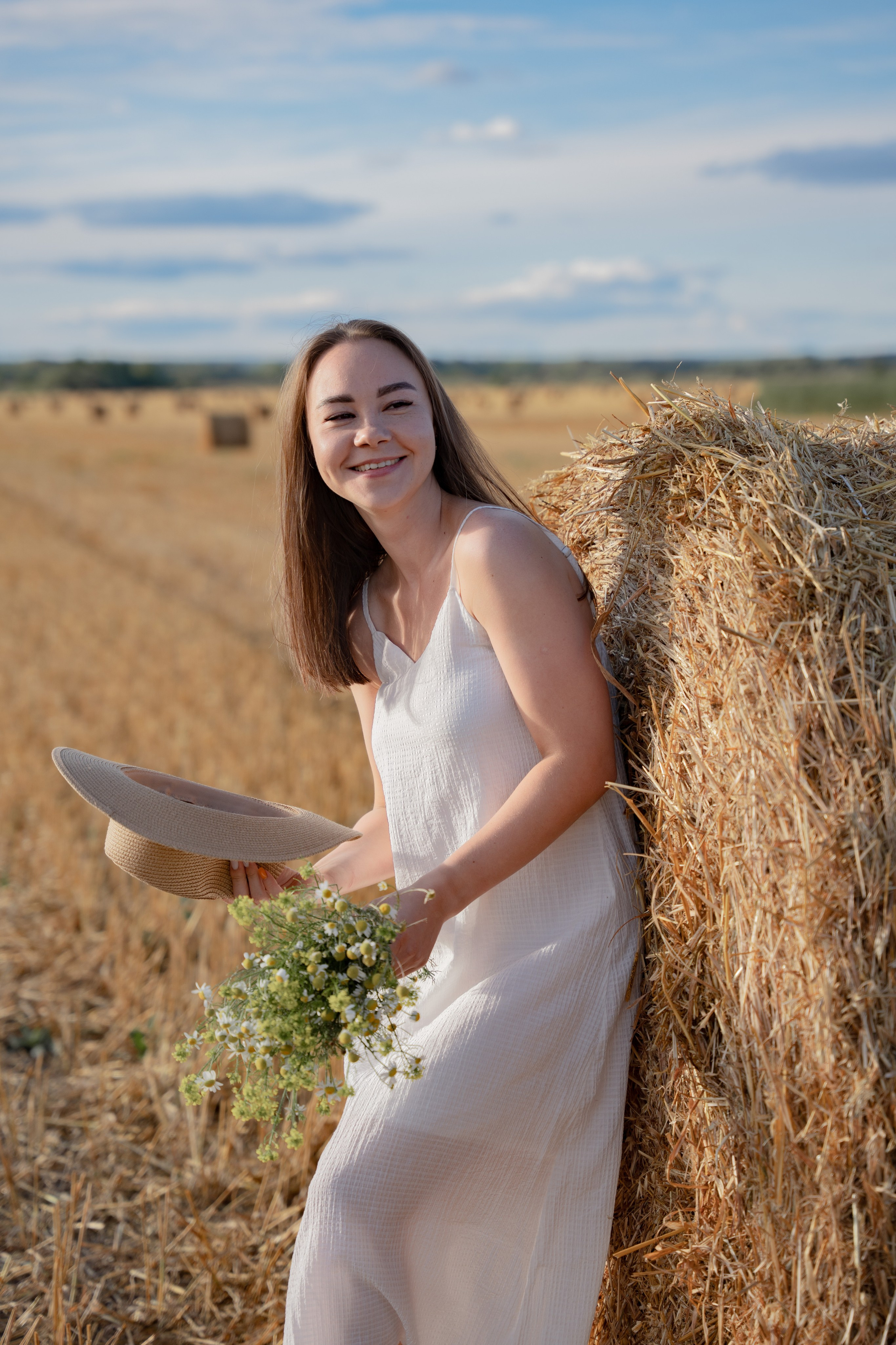 Ольга в поле