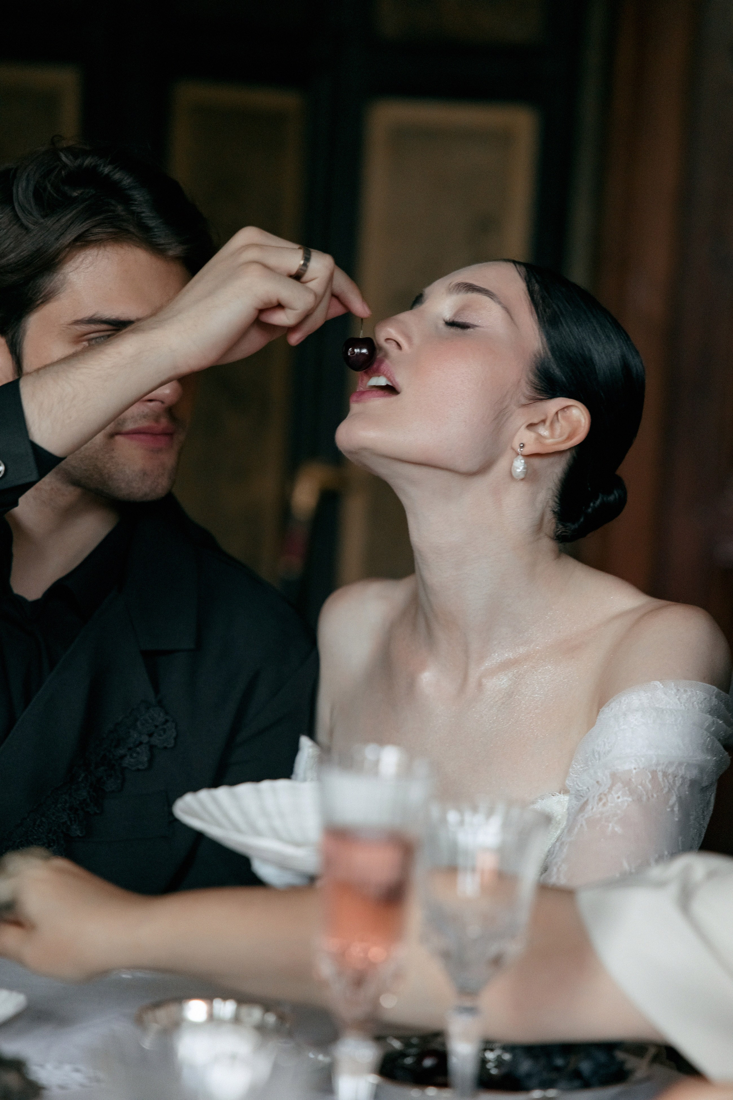 Винтажная история Полины и Дмитрия. Свадебный фотограф Москва