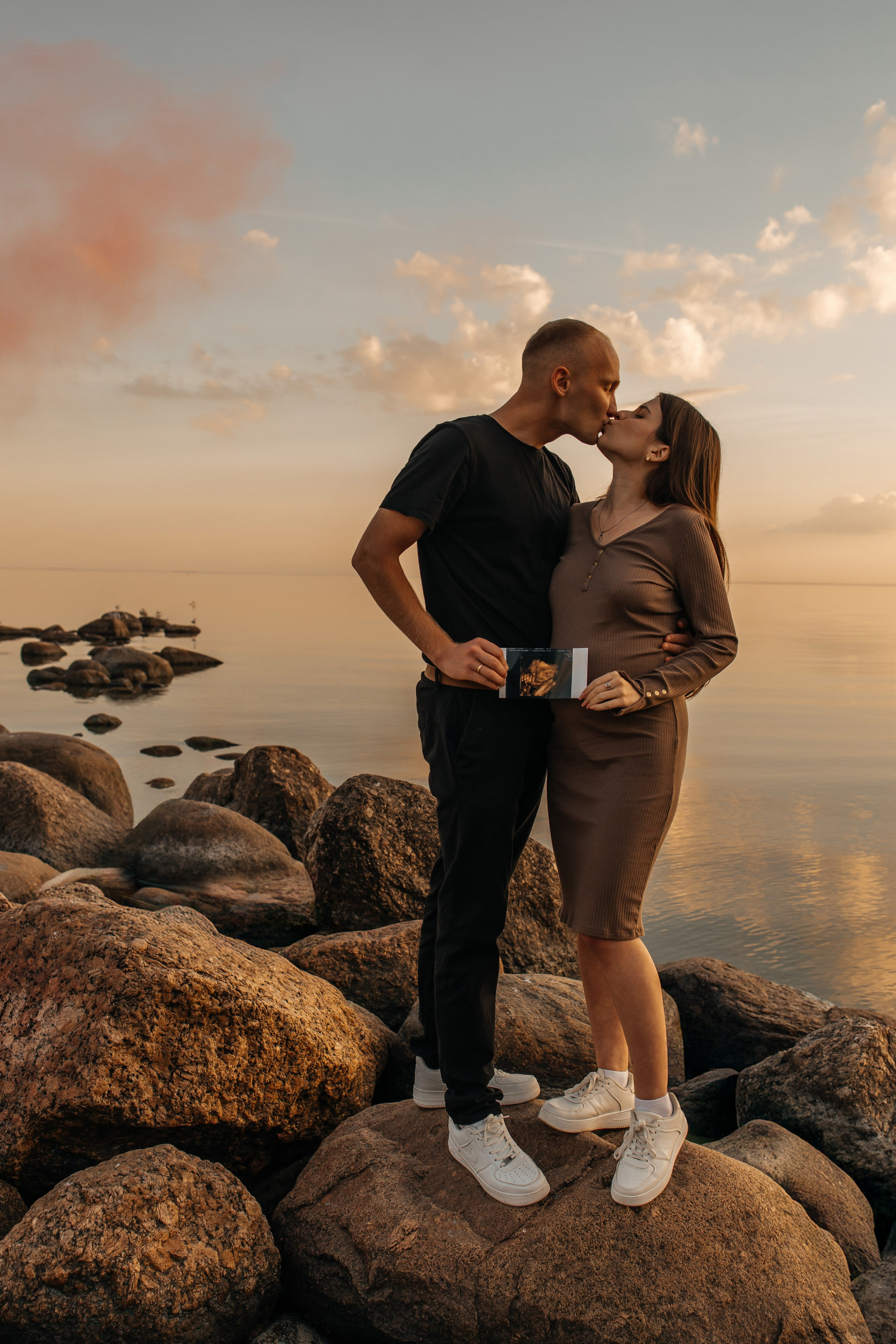 Гендер-пати для двоих на заливе. Фотограф в Санкт-Петербурге Виктория Безверхая