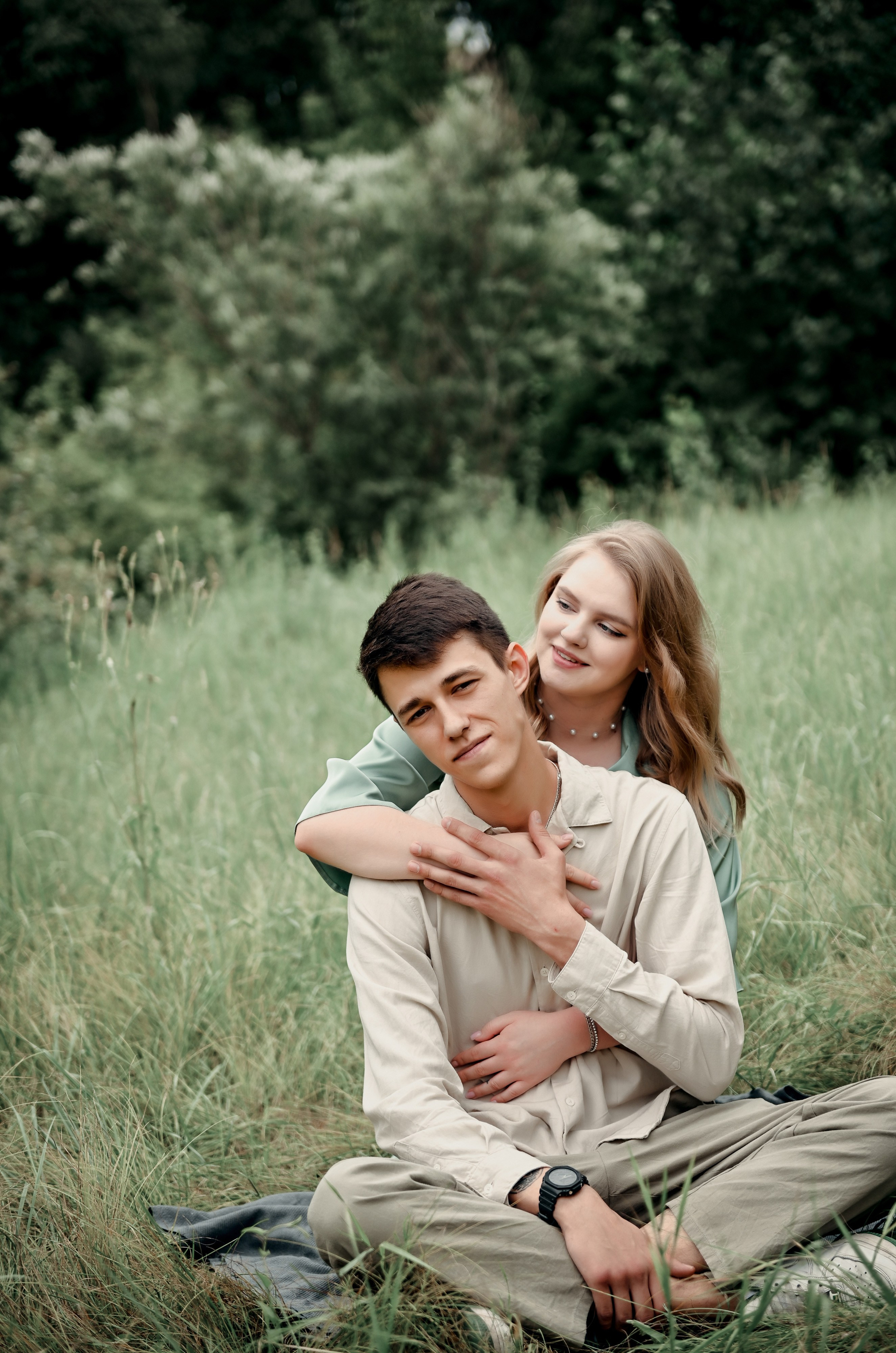 Love story прогулка вместе с песиком))). Свадебный, семейный, детский, контент фотограф в Омске Максим Ильин