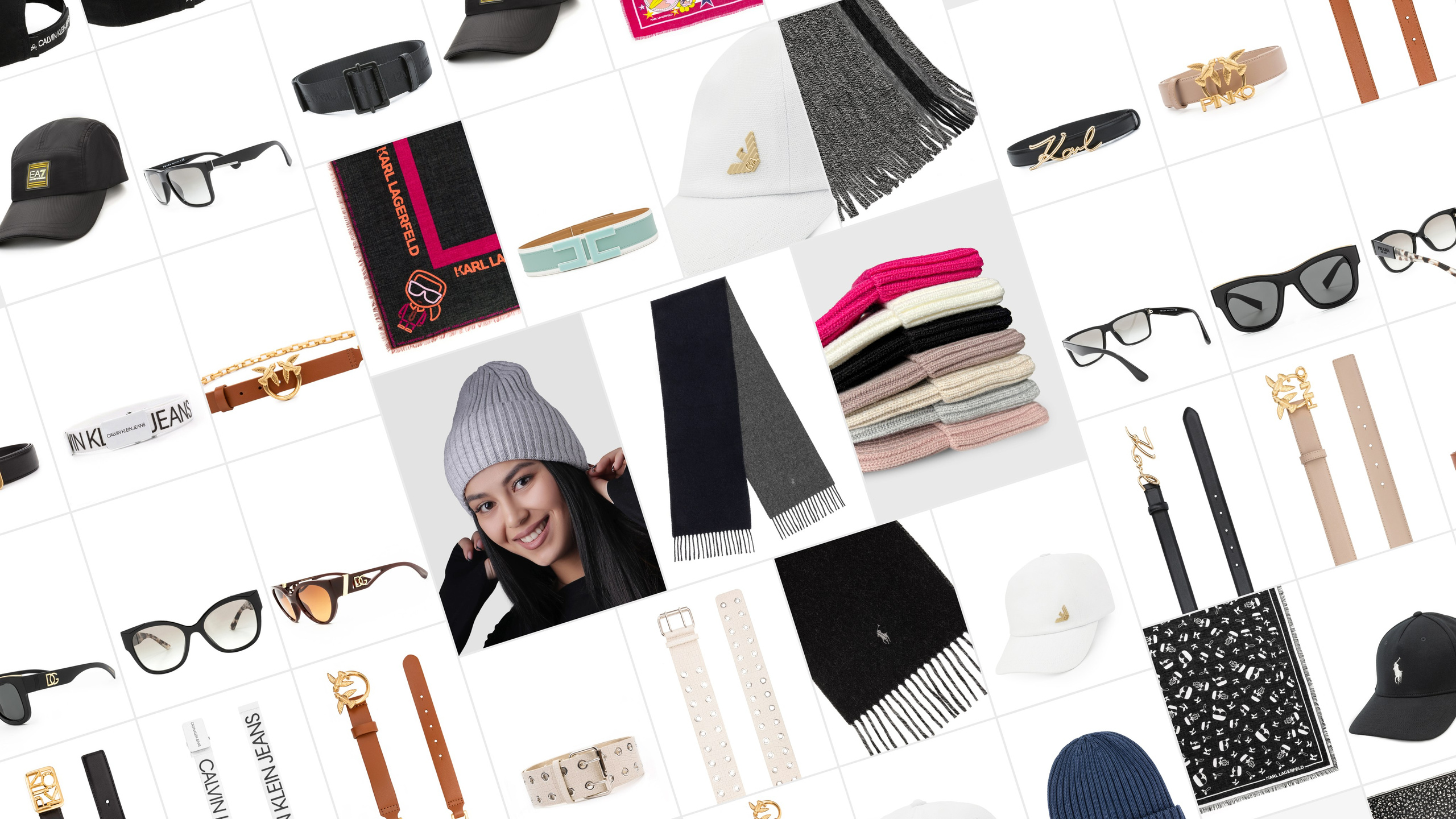 Ретушь фотографий шарфов, головных уборов и поясов | Студия SVITHART