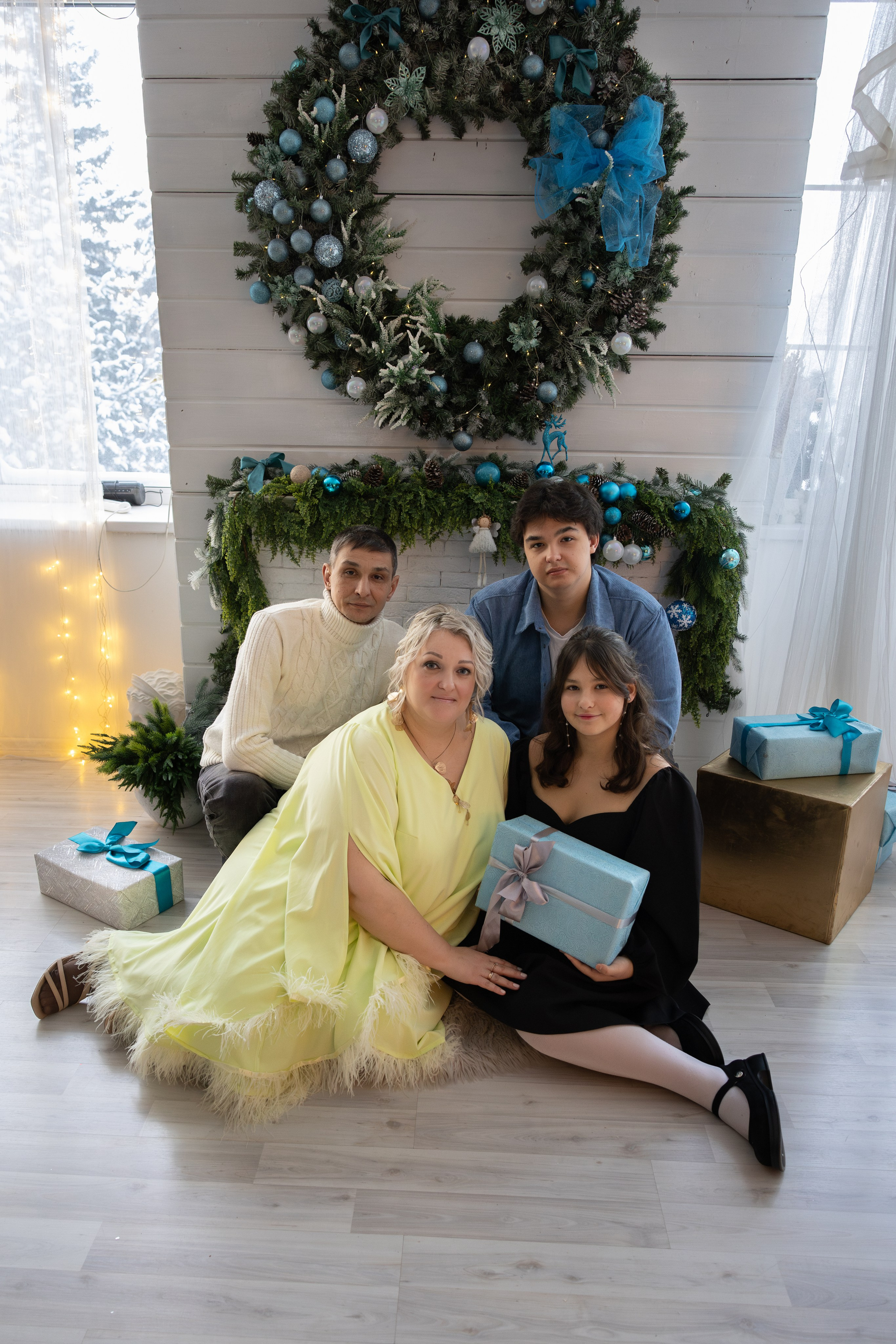 Новогодние. Фотограф Новосибирск, Академгородок, Бердск — Айна