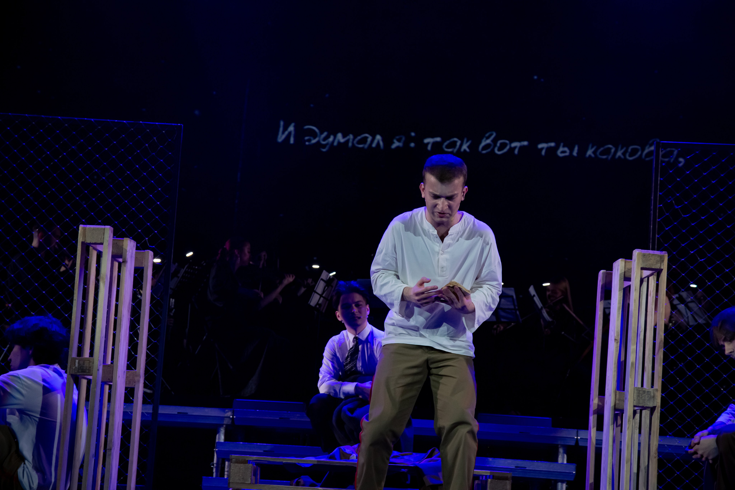 Театральная постановка Джалиль — юбилей Мусы Джалиля. Репортажный и портретный фотограф Казань / Горячих Полина