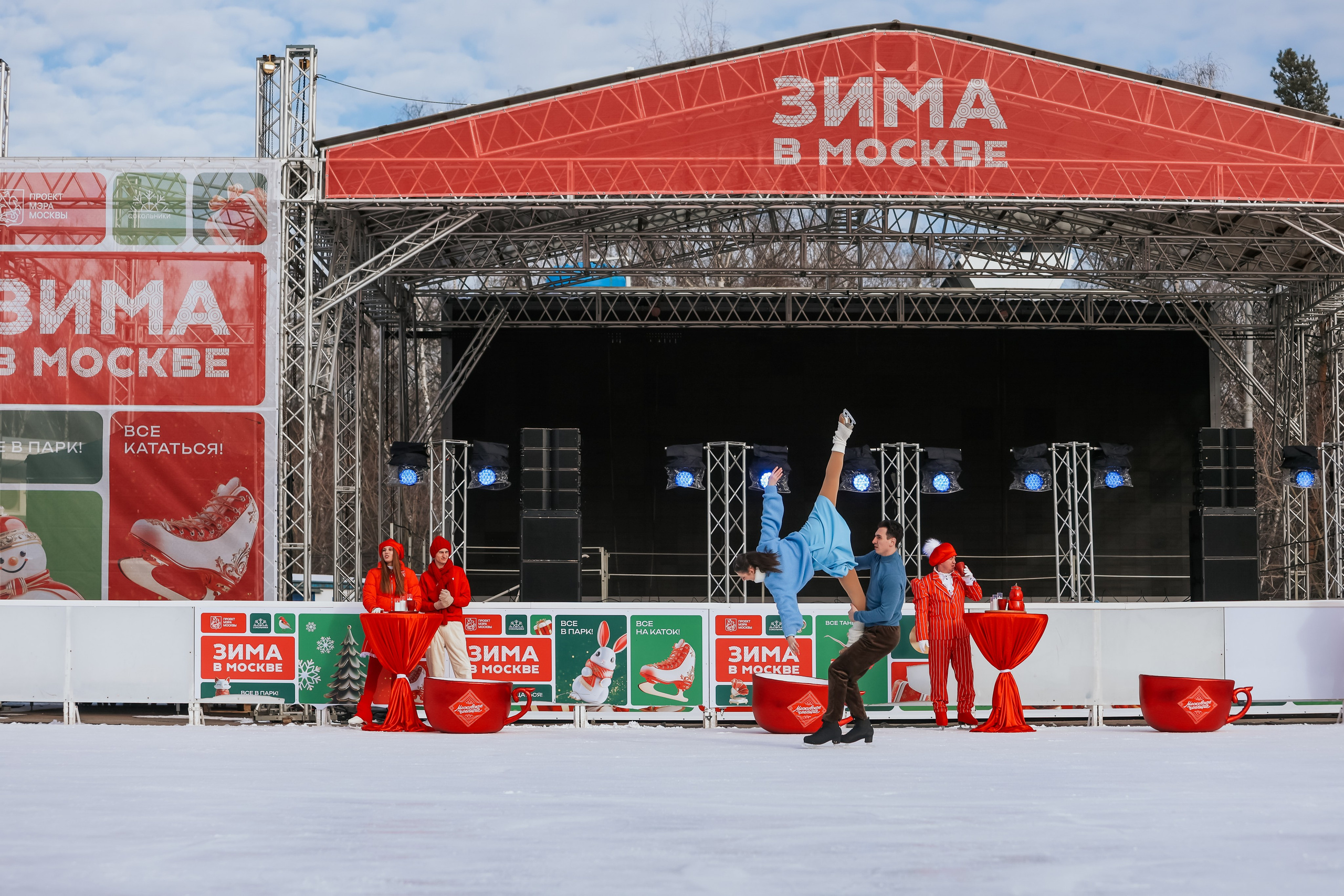 Ледовое шоу Сокольники Московское Чаепитие. Фотограф и видеограф Анна Домашенко
