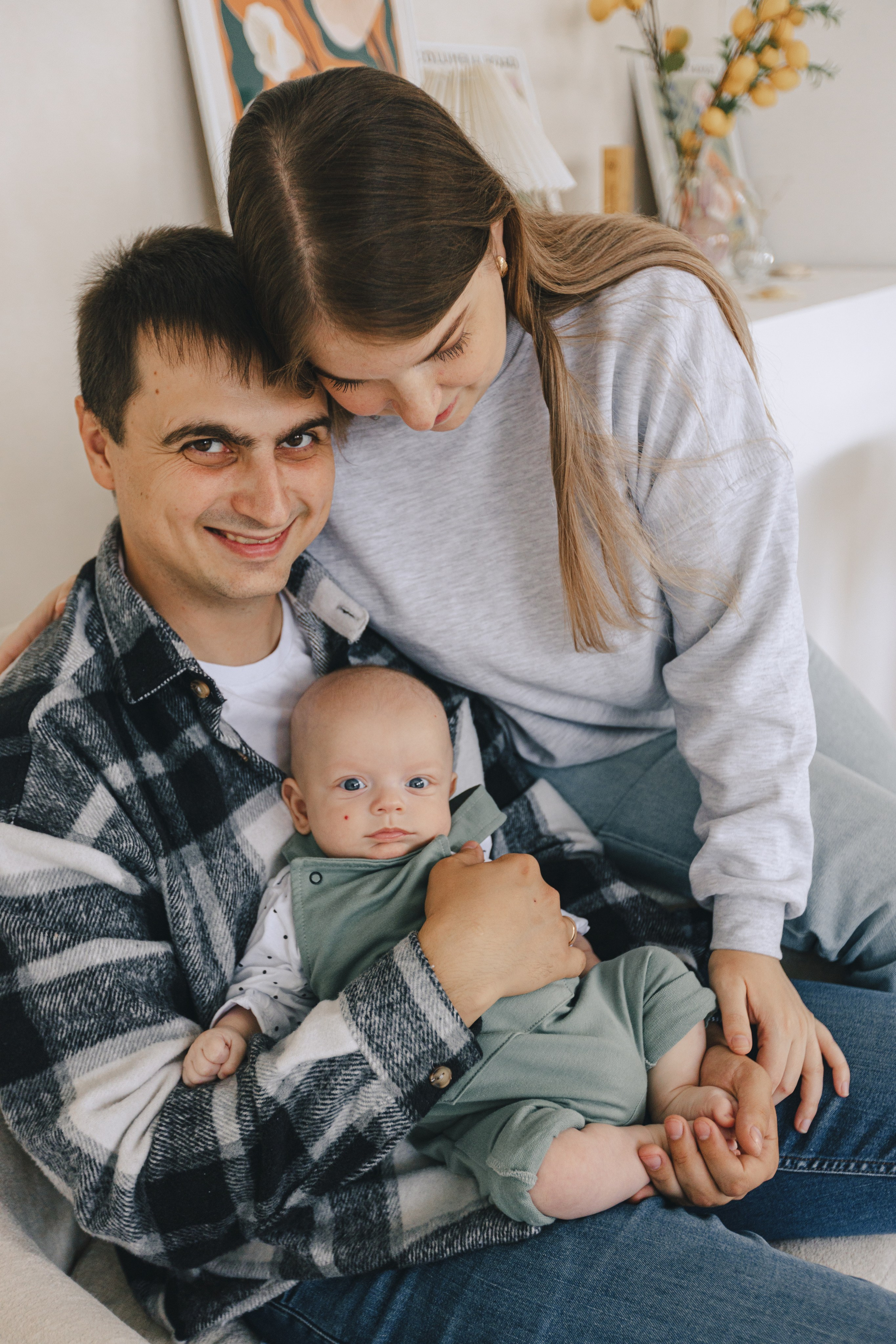 Алеся, Максим и Ваня. Фотограф Таганрог Любимая Надя