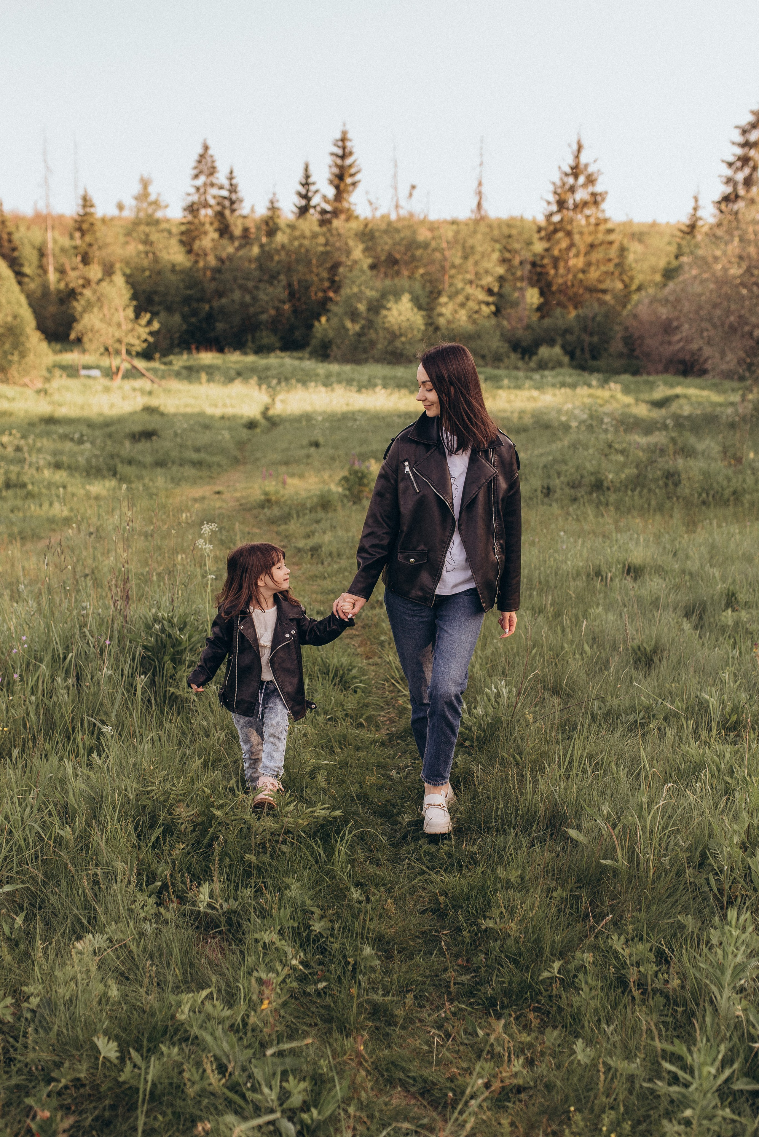 Мама и дочь. Семейный фотограф в Москве Екатерина Север