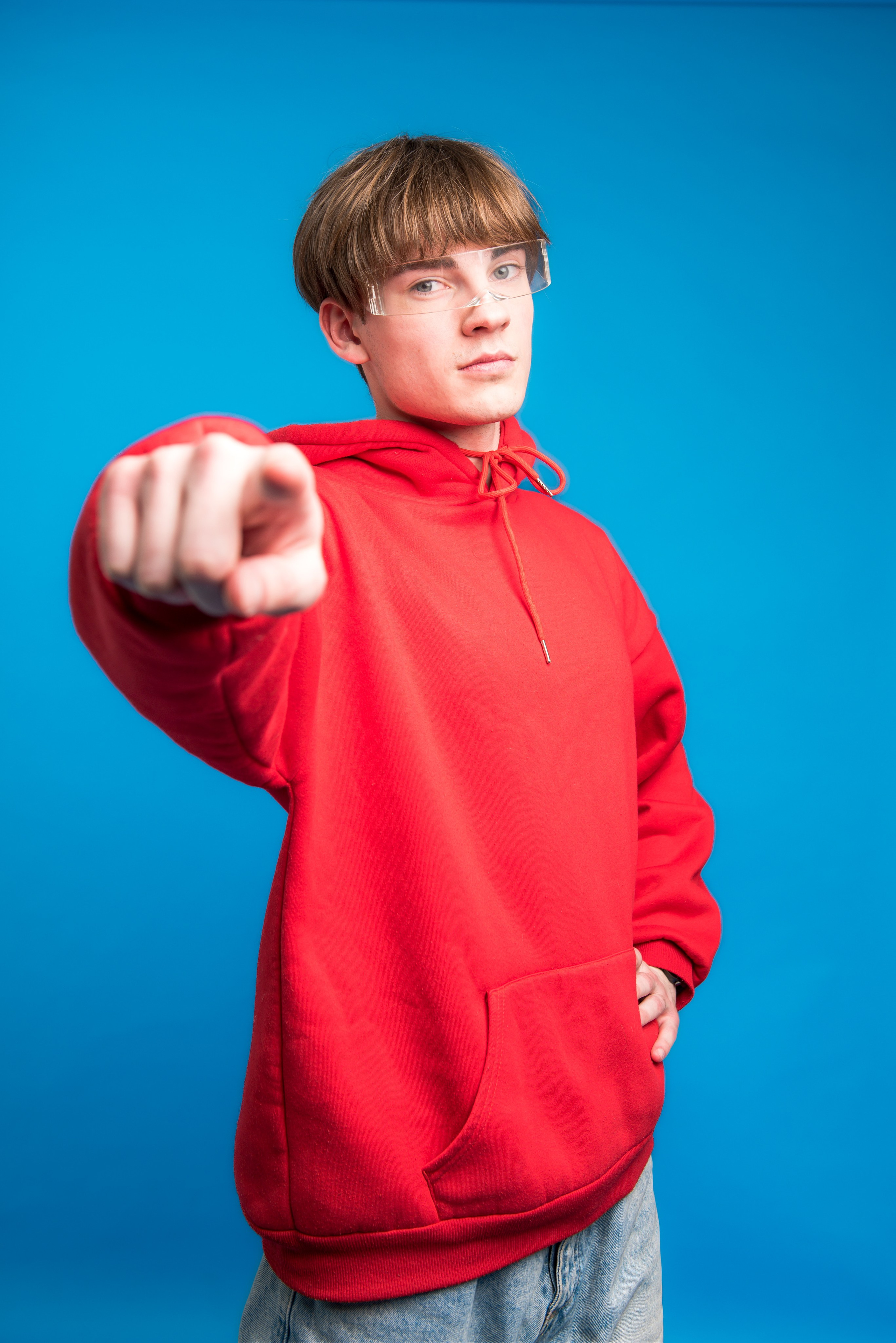 Blue board студийная съемка