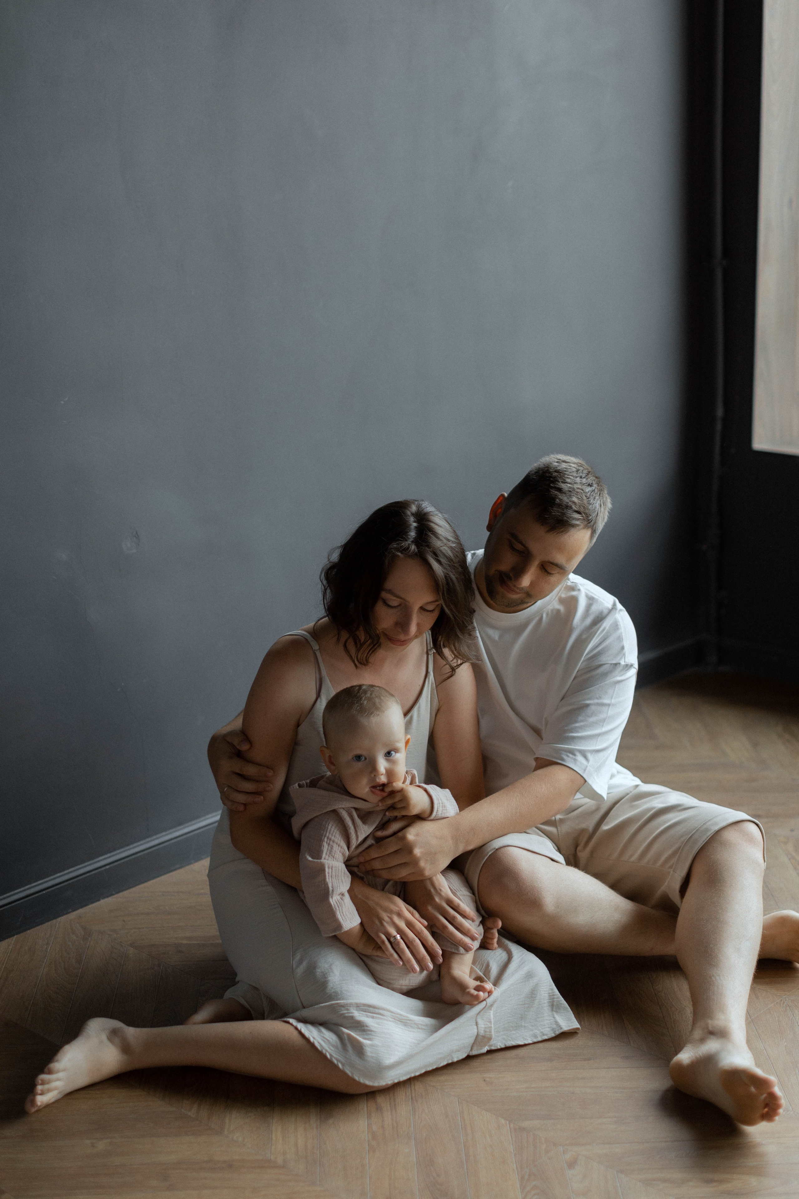 Артем, Виктория и их малыш