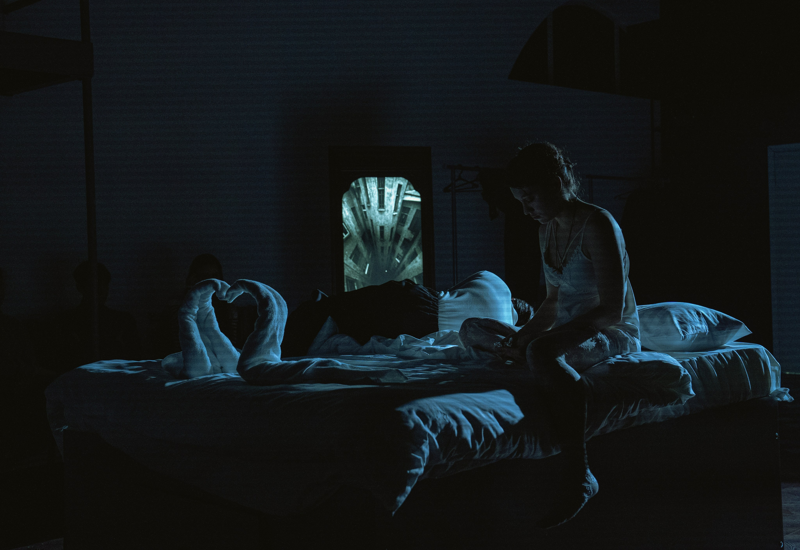 Кроткая. Монтаж. Реж. Артем Злобин. A Gentle Creature, dir. Artem Zlobin. Фотограф Ирина Соколенко Санкт-Петербург