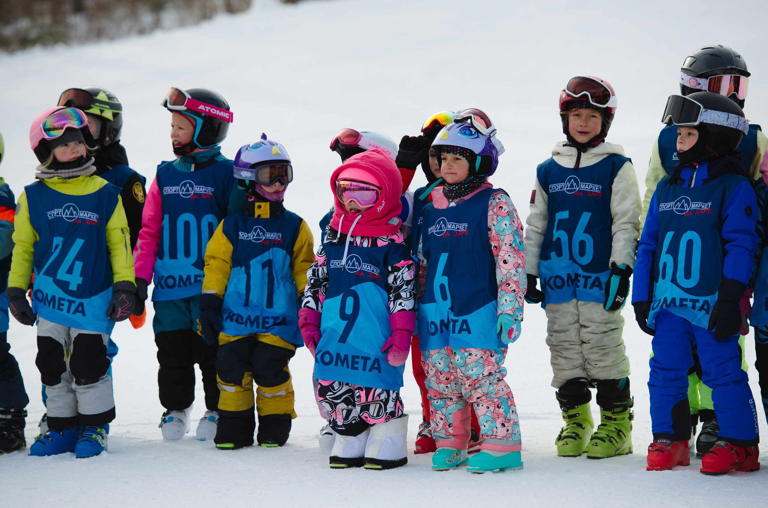 Детские соревнования/Лыжи. Фотограф Мария Каюрова