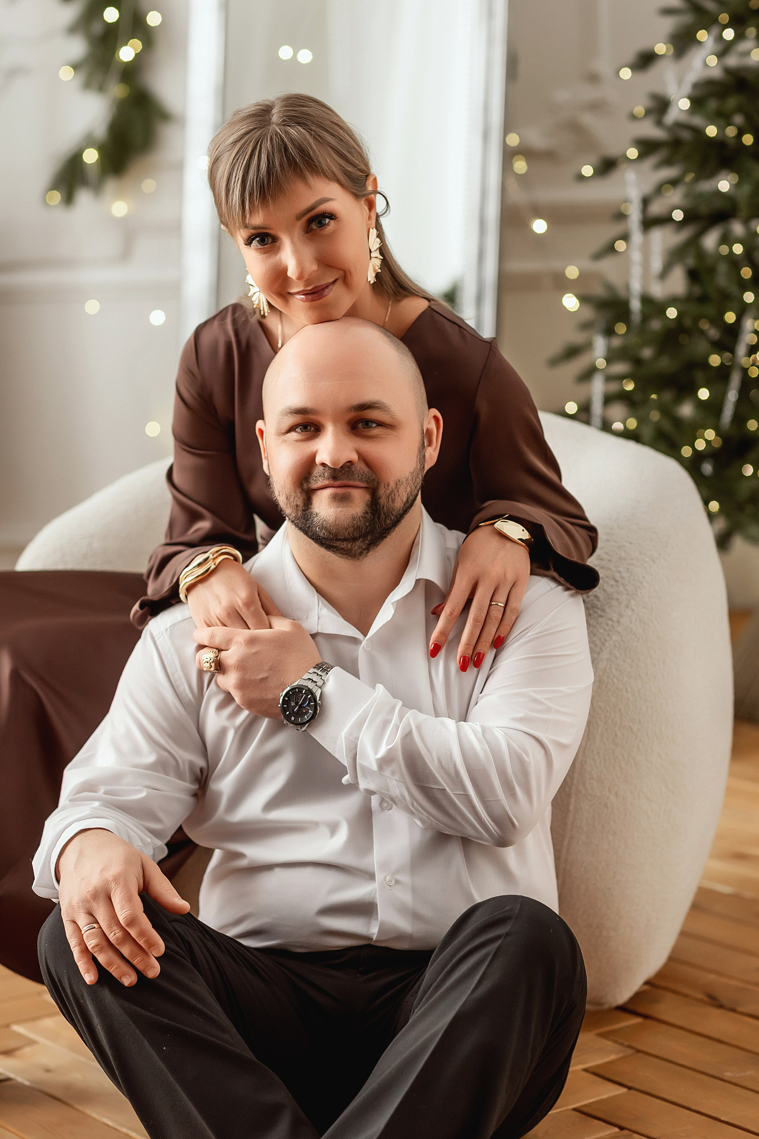 Новогодняя фотосессия Анна Иван и Маргарита. Детский и семейный фотограф Елена Воропаева