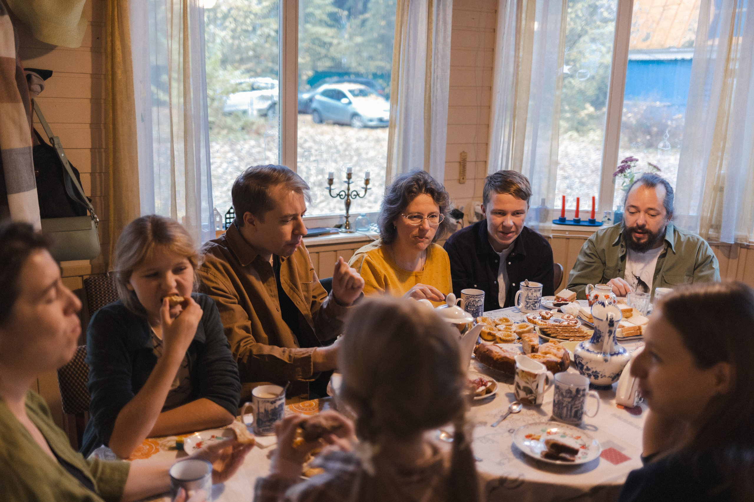 Five o'clock (история большой семьи). Семейный фотограф в Москве