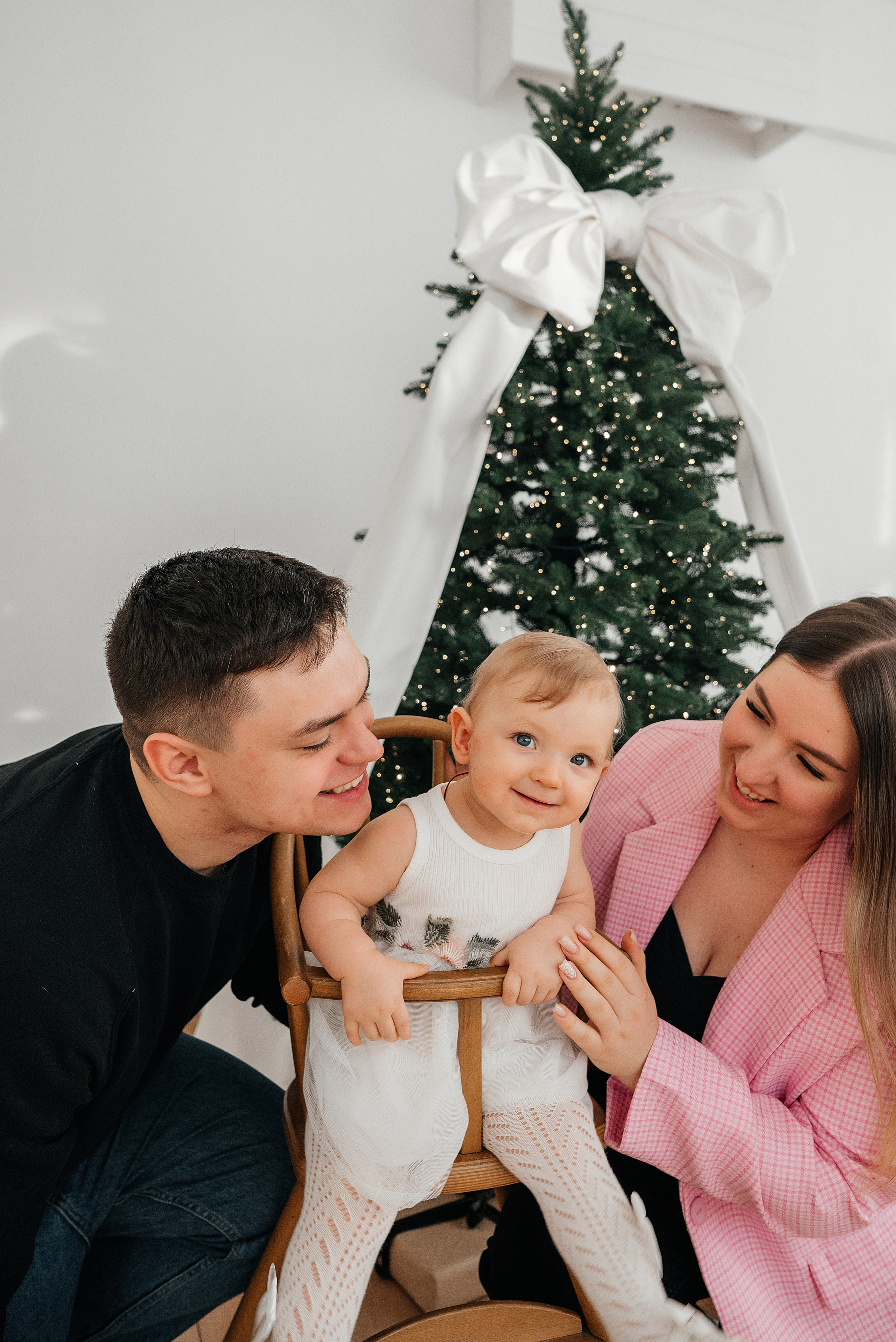Семейная съемка к Новому году. Фотограф Анастасия Фомина