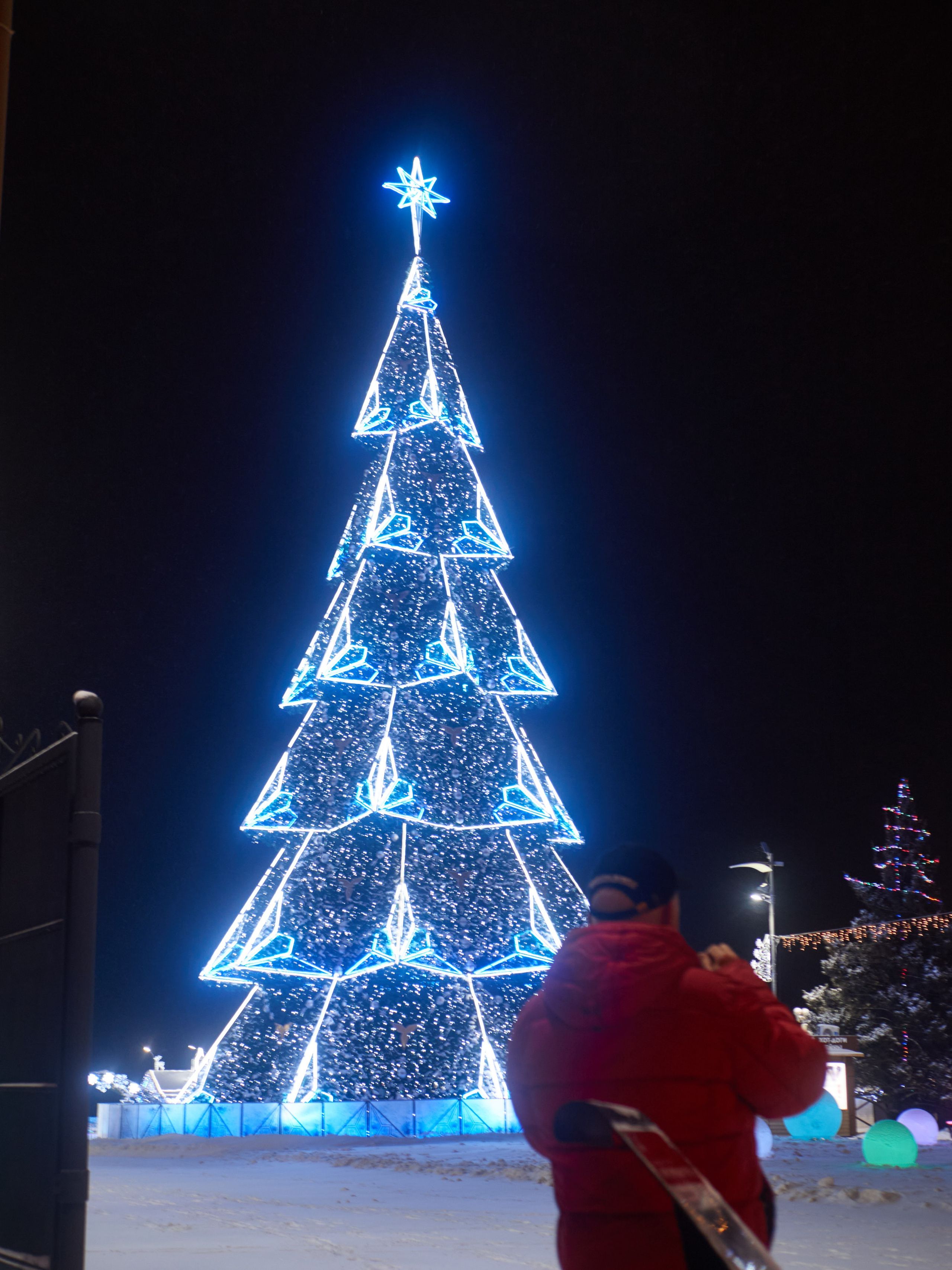 Новогодние виды Самары