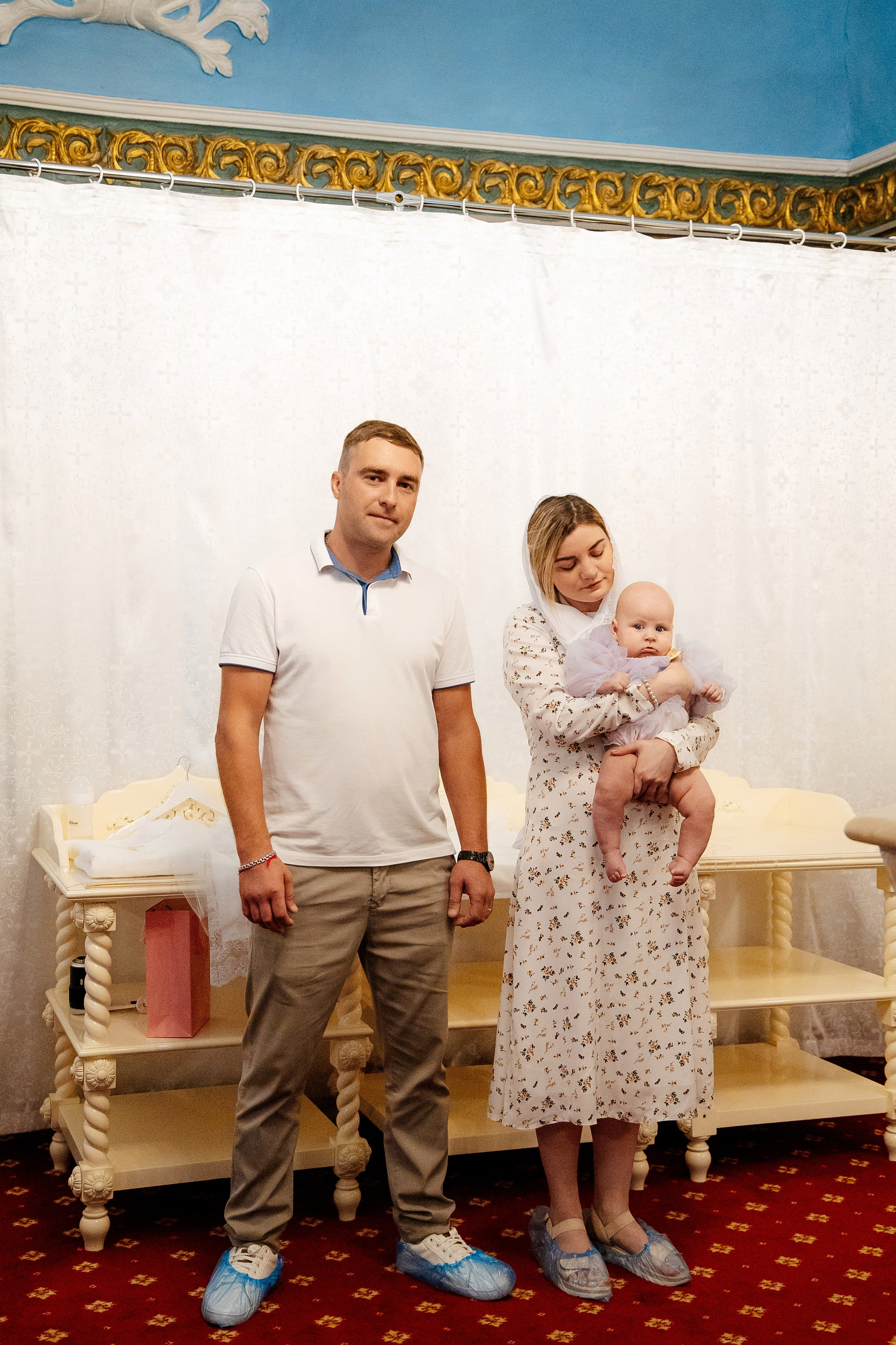 Крещение Полины. Семейный и детский фотограф в Москве Александра Мак