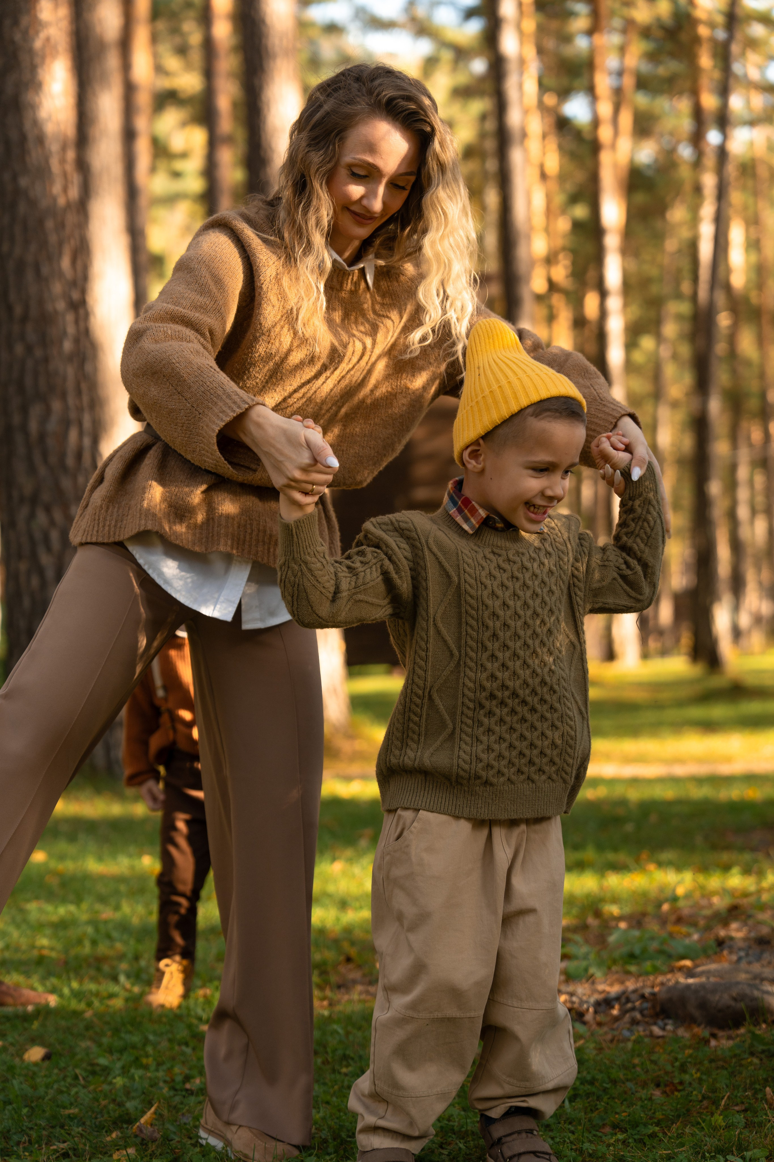 Семейная фотосессия в Москве для большой семьи. Свадебный фотограф в Москве Анна Полушина