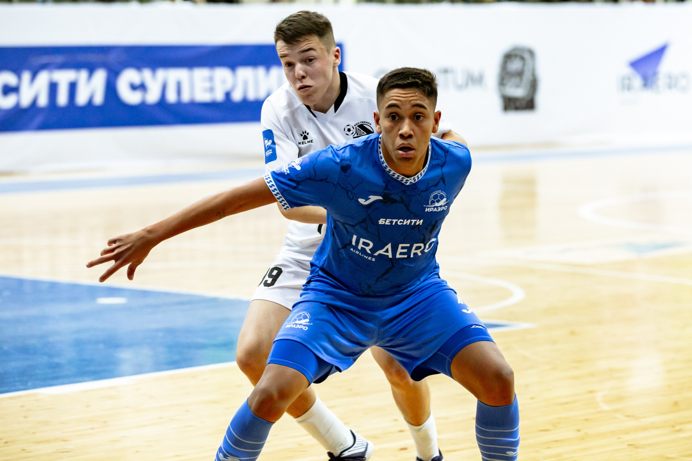 БЕТСИТИ Суперлига по футзалу | ИрАэро — Синара | 11.10.25. Фотограф в Иркутске Евгения Айвазова