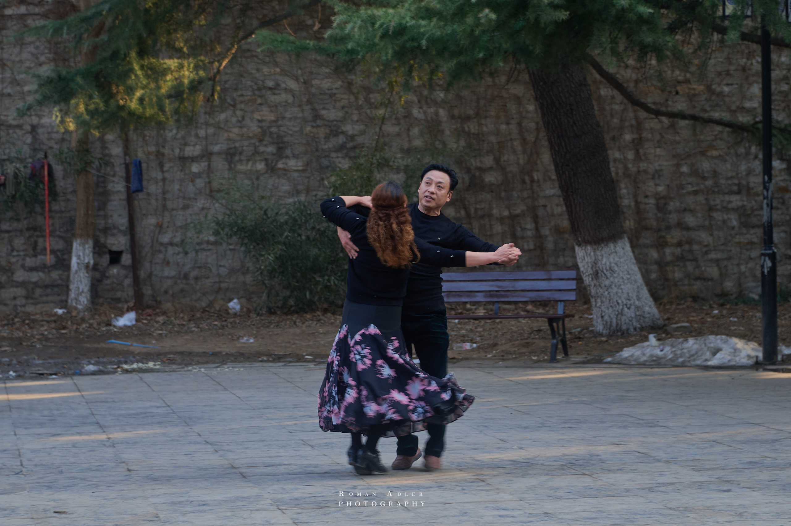 Городской парк Цинчжоу. Фотограф Роман Адлер