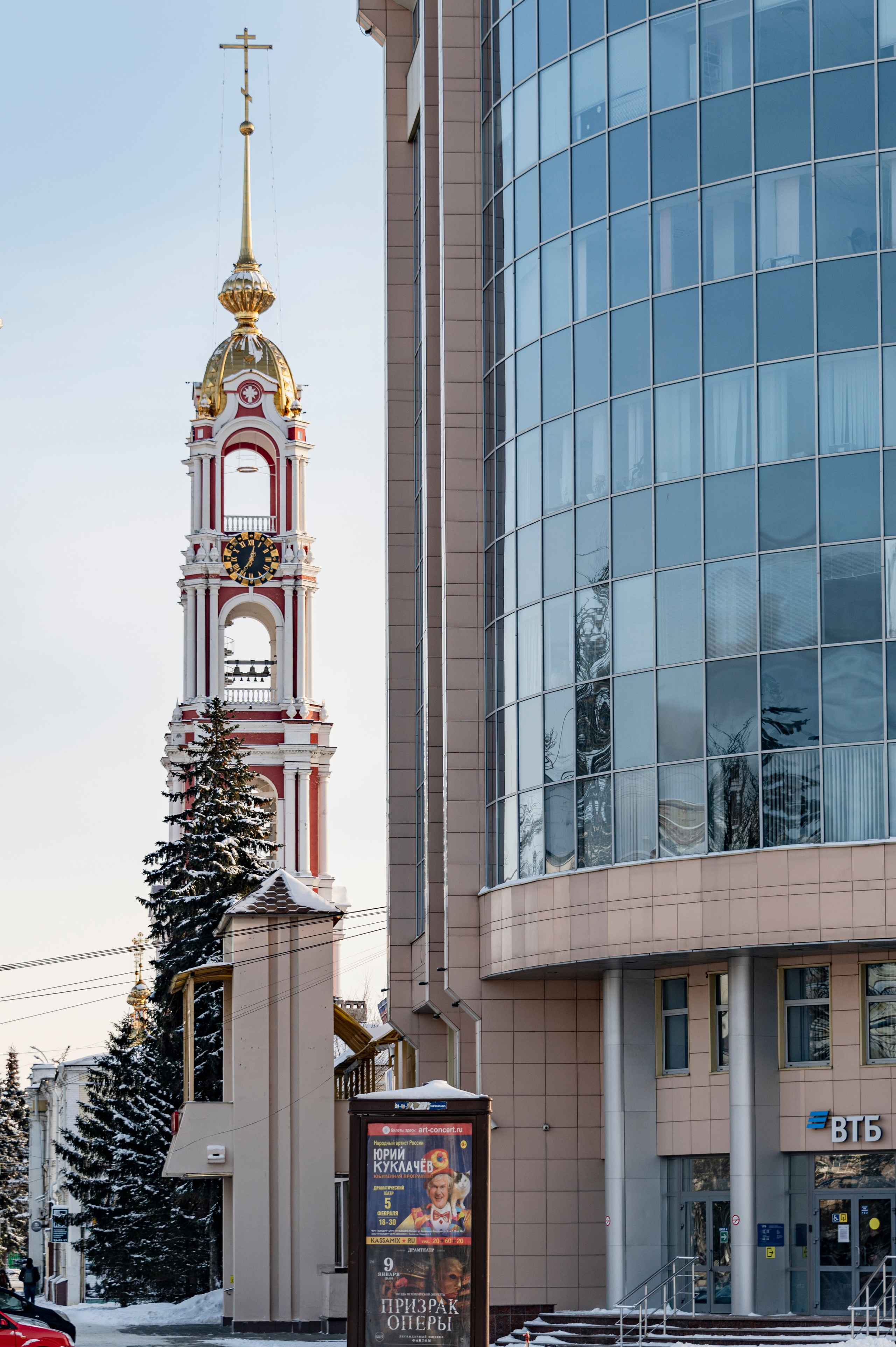 Январский Тамбов. 2024 год. Фотограф Роман Адлер