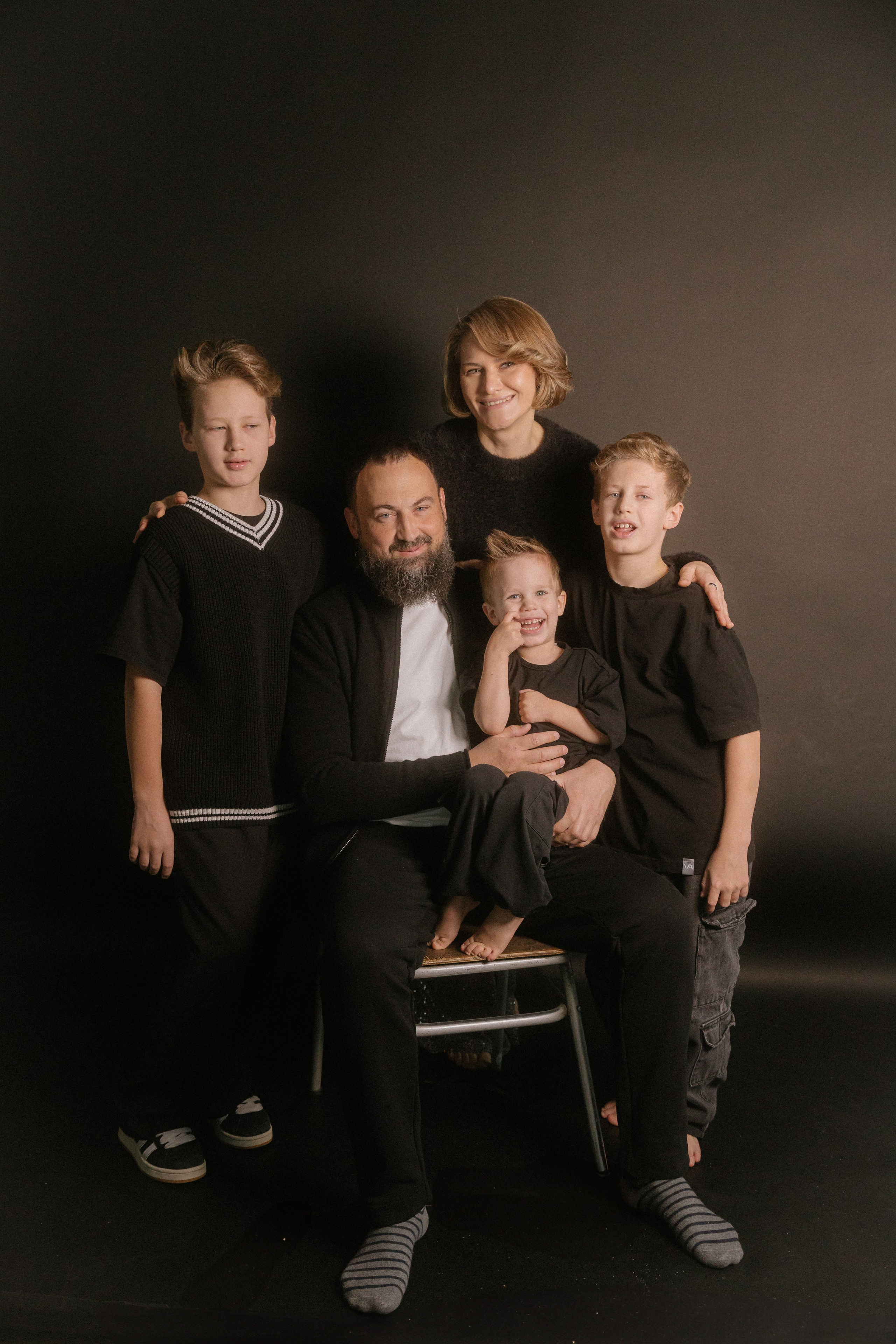 Сергей + Юля + Даня + Дима + Слава. Семейный и детский фотограф Юлия Шох