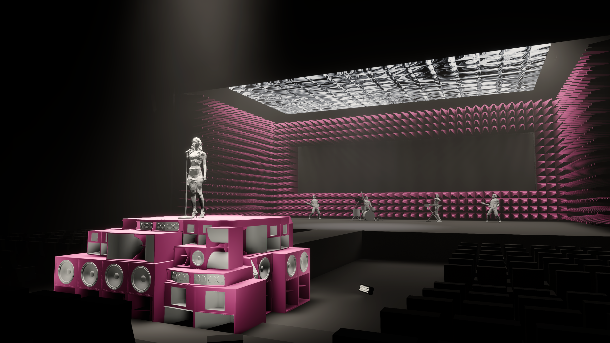 SOUNDPROOF STAGE. OOPS