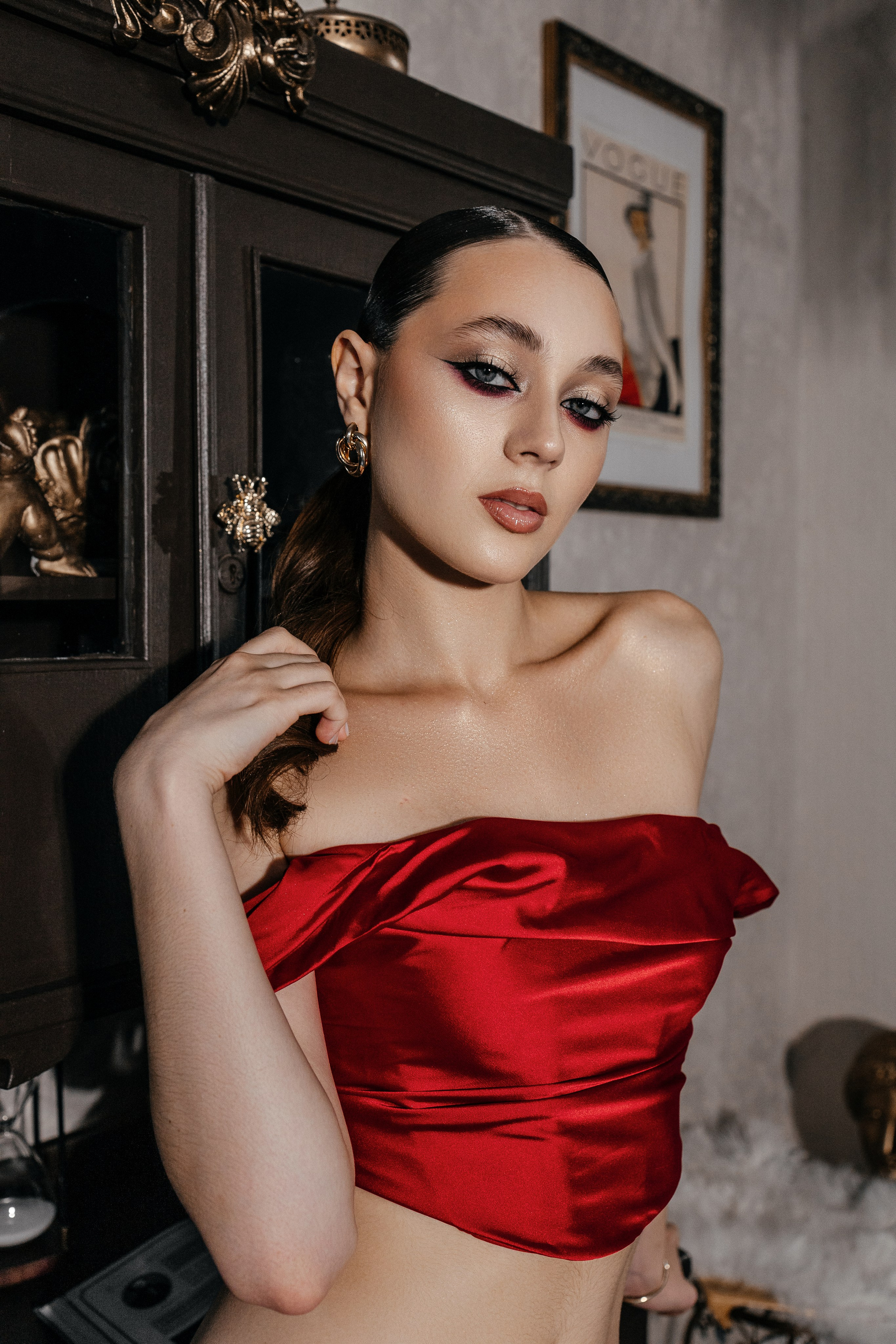 Ева в студии Винтаж ДР. Фотограф в Краснодаре Лагунов Владимир