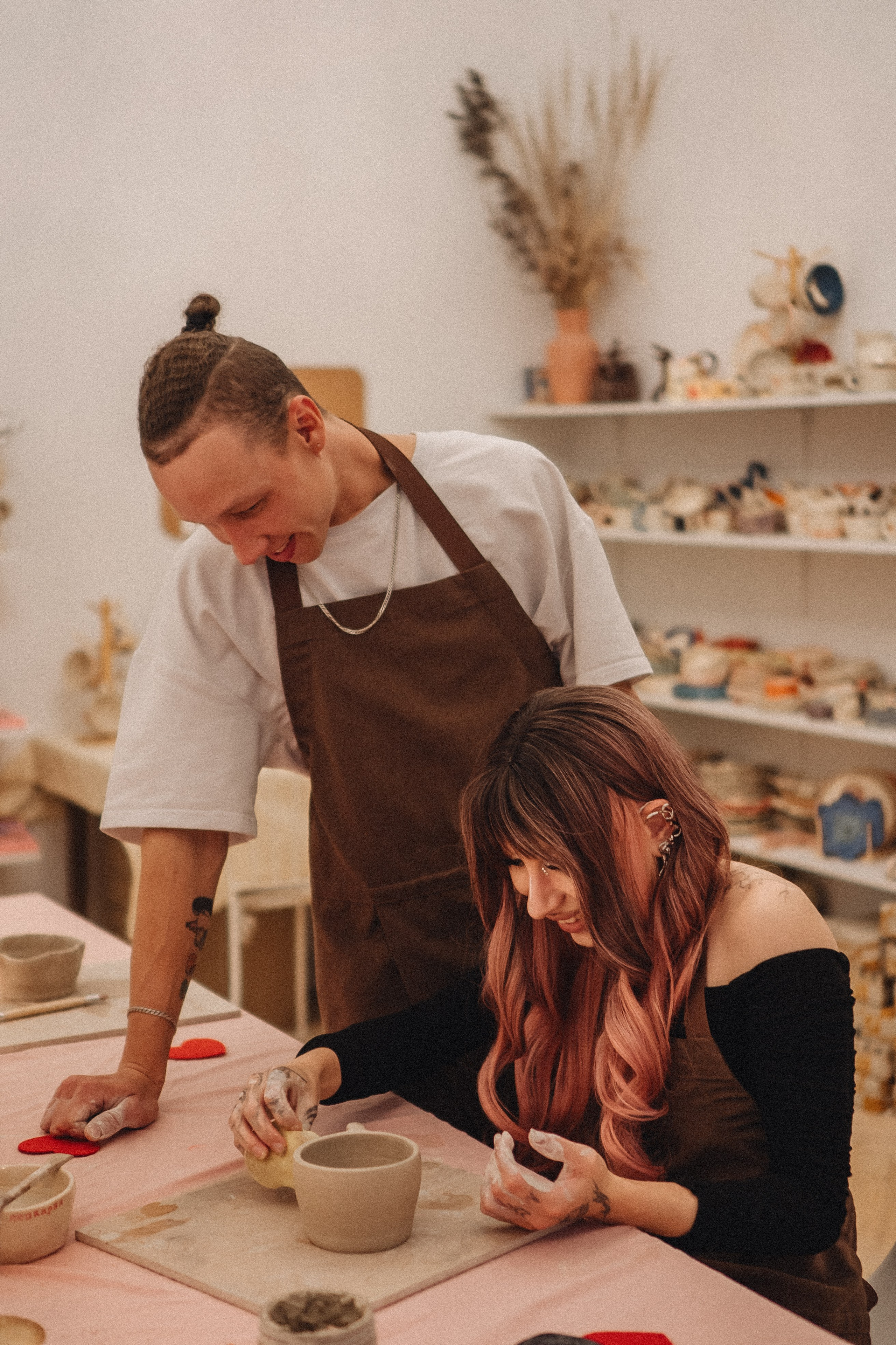СВИДАНИЕ В ГОНЧАРНОЙ МАСТЕРСКОЙ. Профессиональный фотограф, Санкт-Петербург — Виктория Богомолова