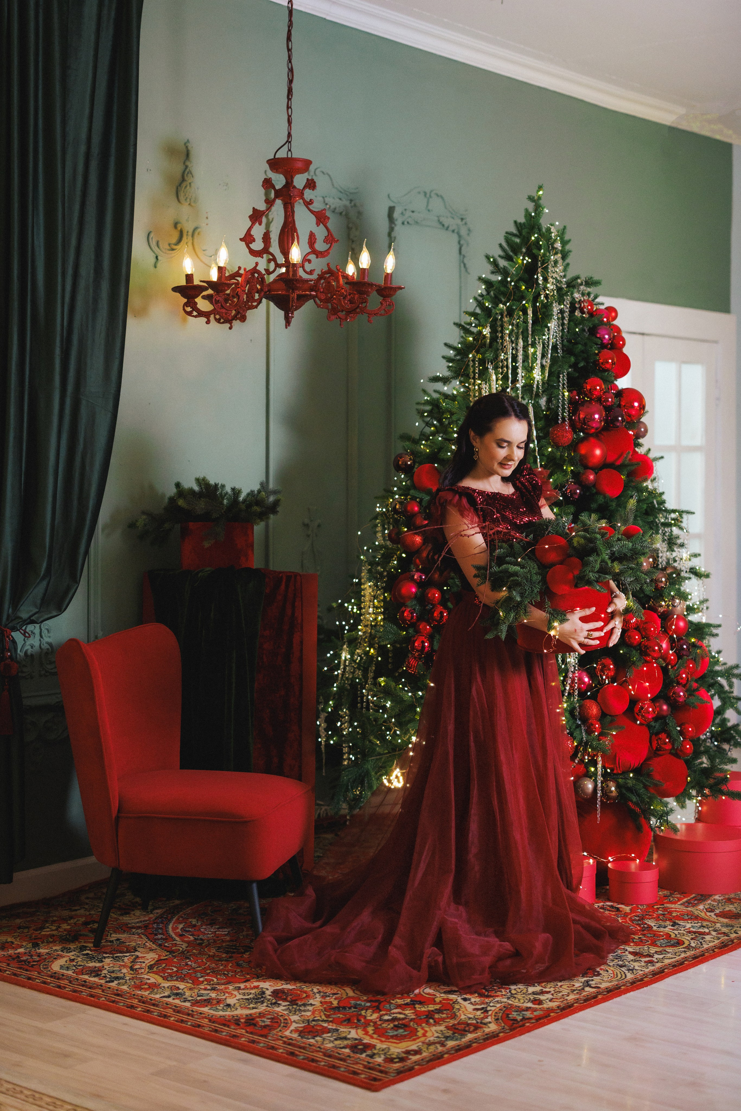 Новогодняя фотосессия в фотостудии «Авторская», город Краснодар. Семейный и детский фотограф в Краснодаре Анна Трашкова