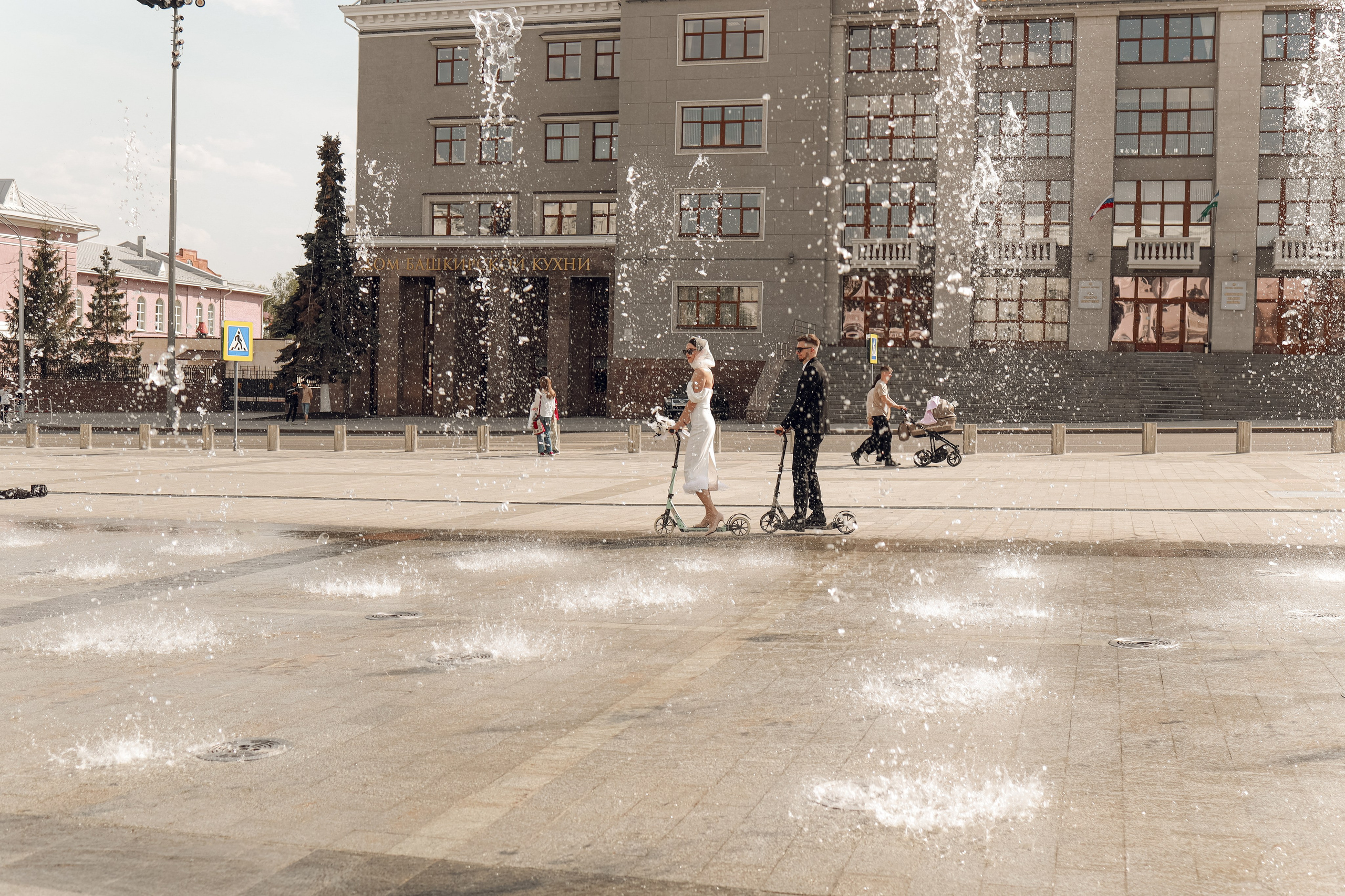 Фотосессия свадебная по городу. Иванова Ирина Свадебный и семейный фотограф г. Уфа