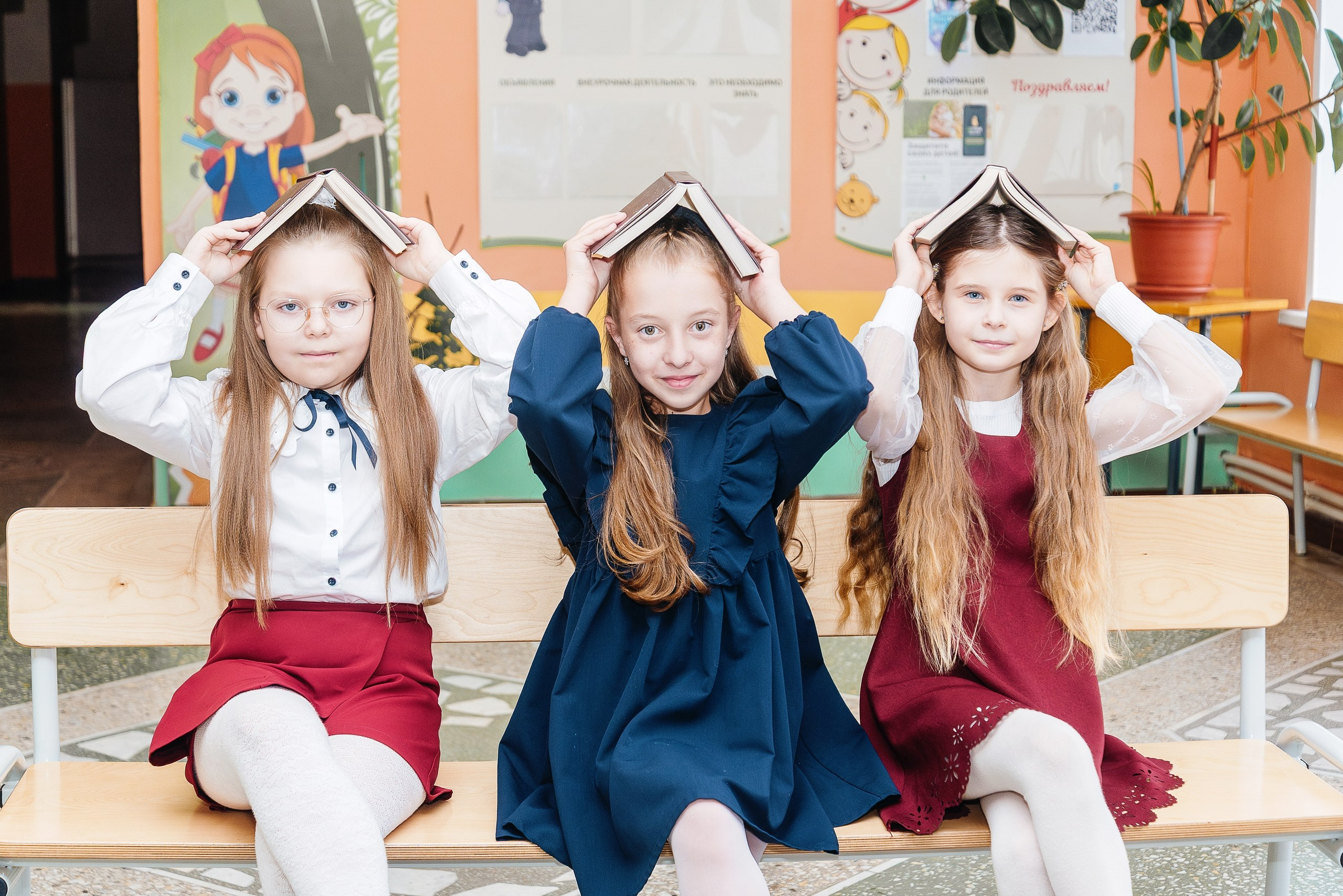 Съёмки в школе. Выпускные альбомы. Южноуральск