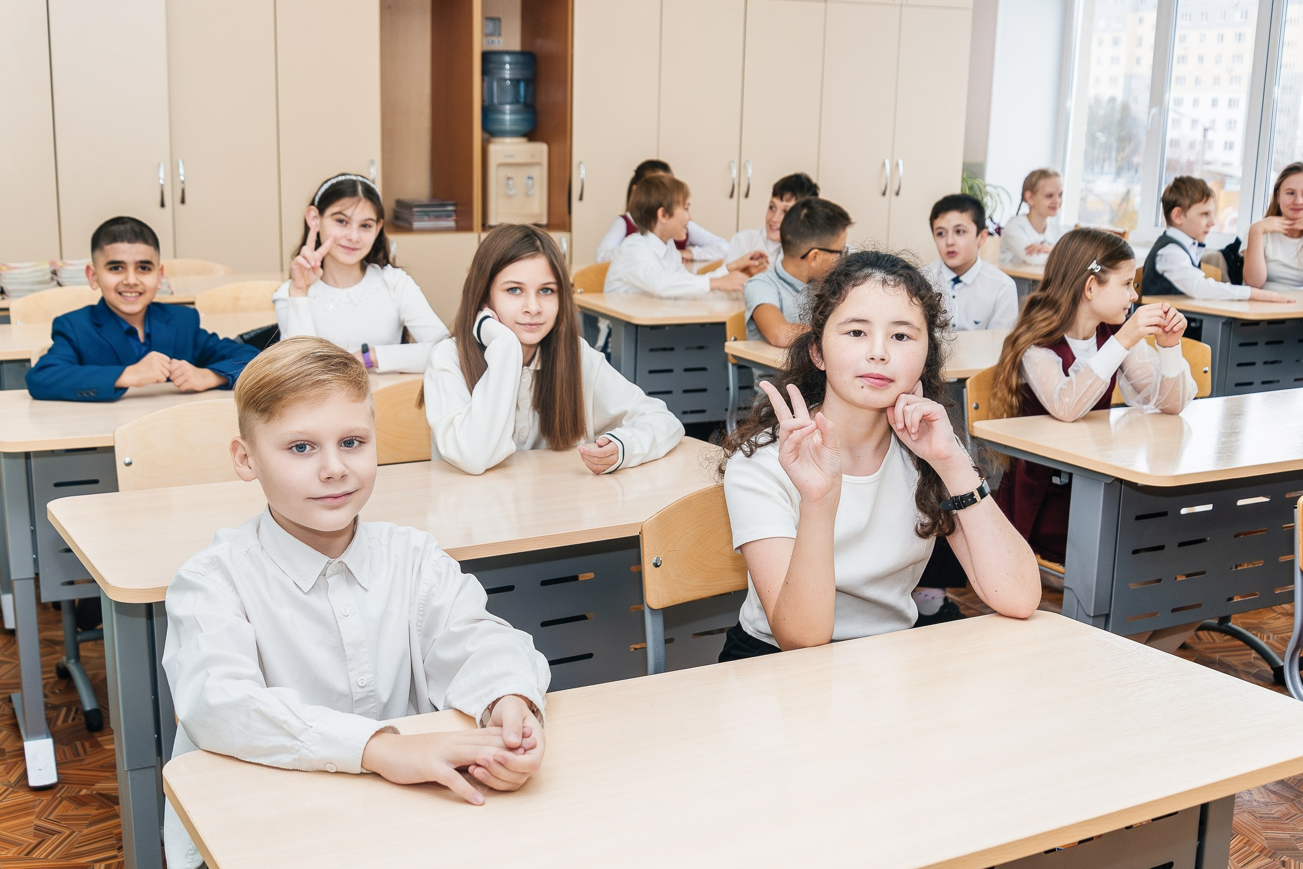Съёмки в школе. Выпускные альбомы. Южноуральск