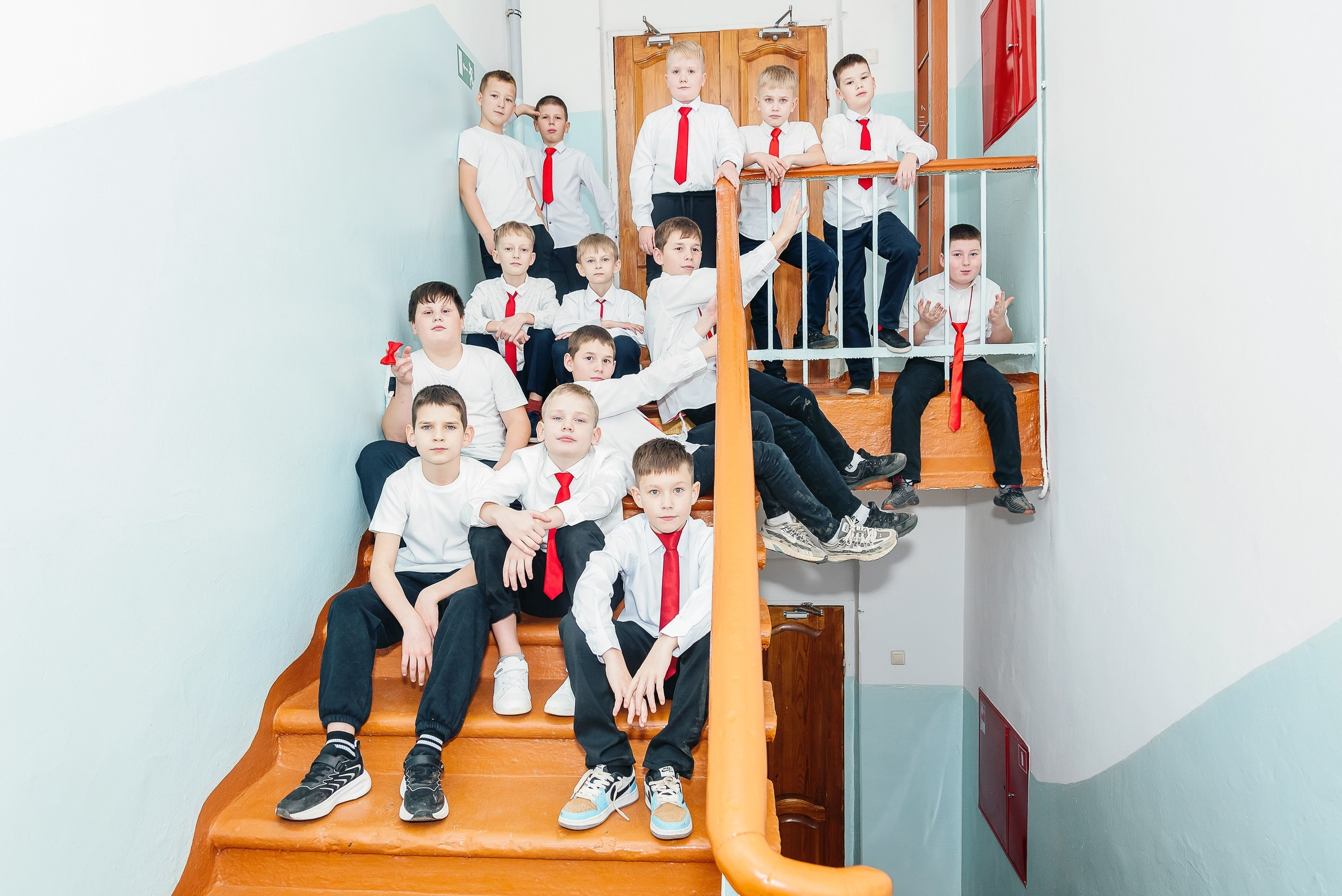 Съёмки в школе. Выпускные альбомы. Южноуральск