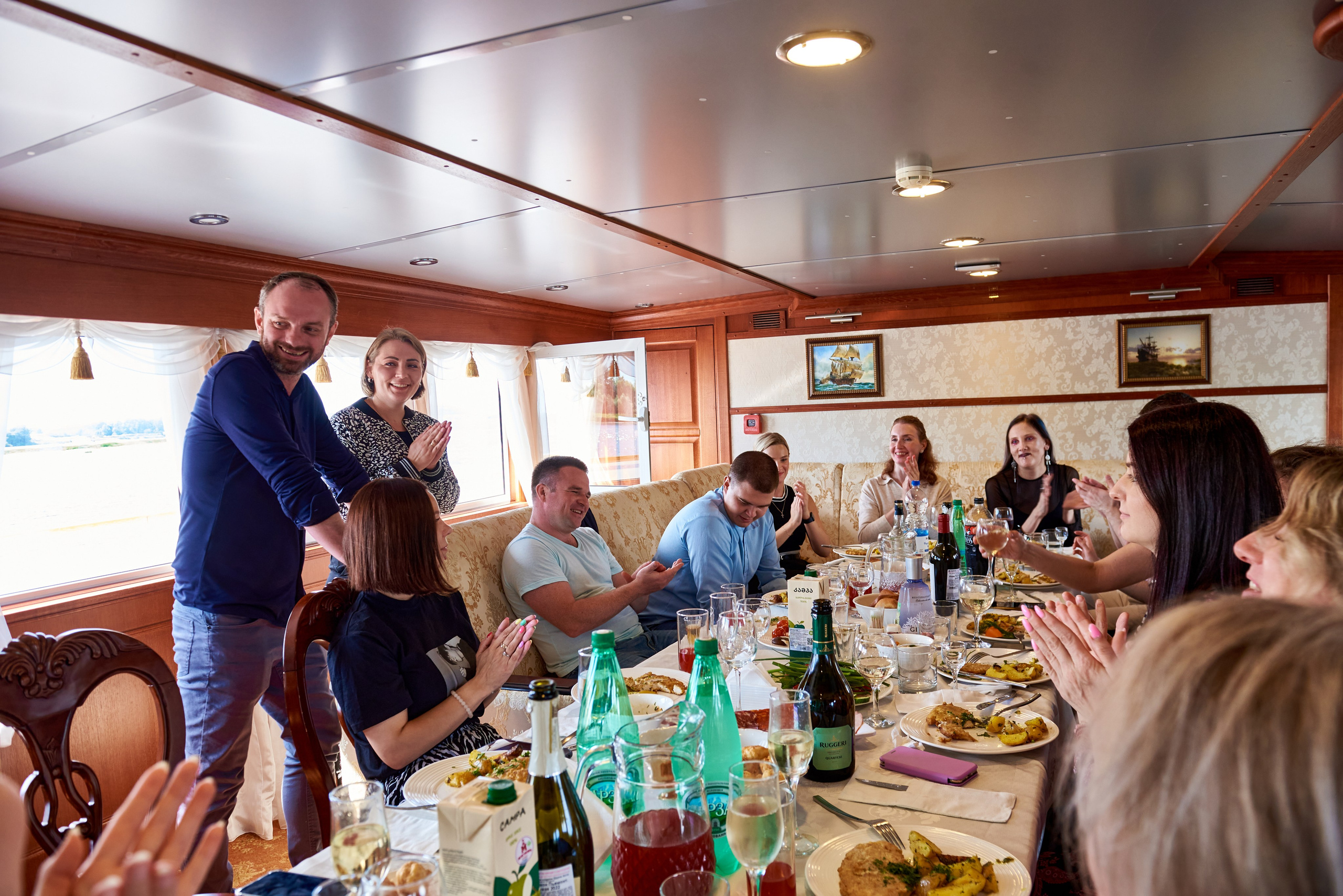 Корпоратив на теплоходе. Андрей Винников фотограф в Нижнем Новгороде