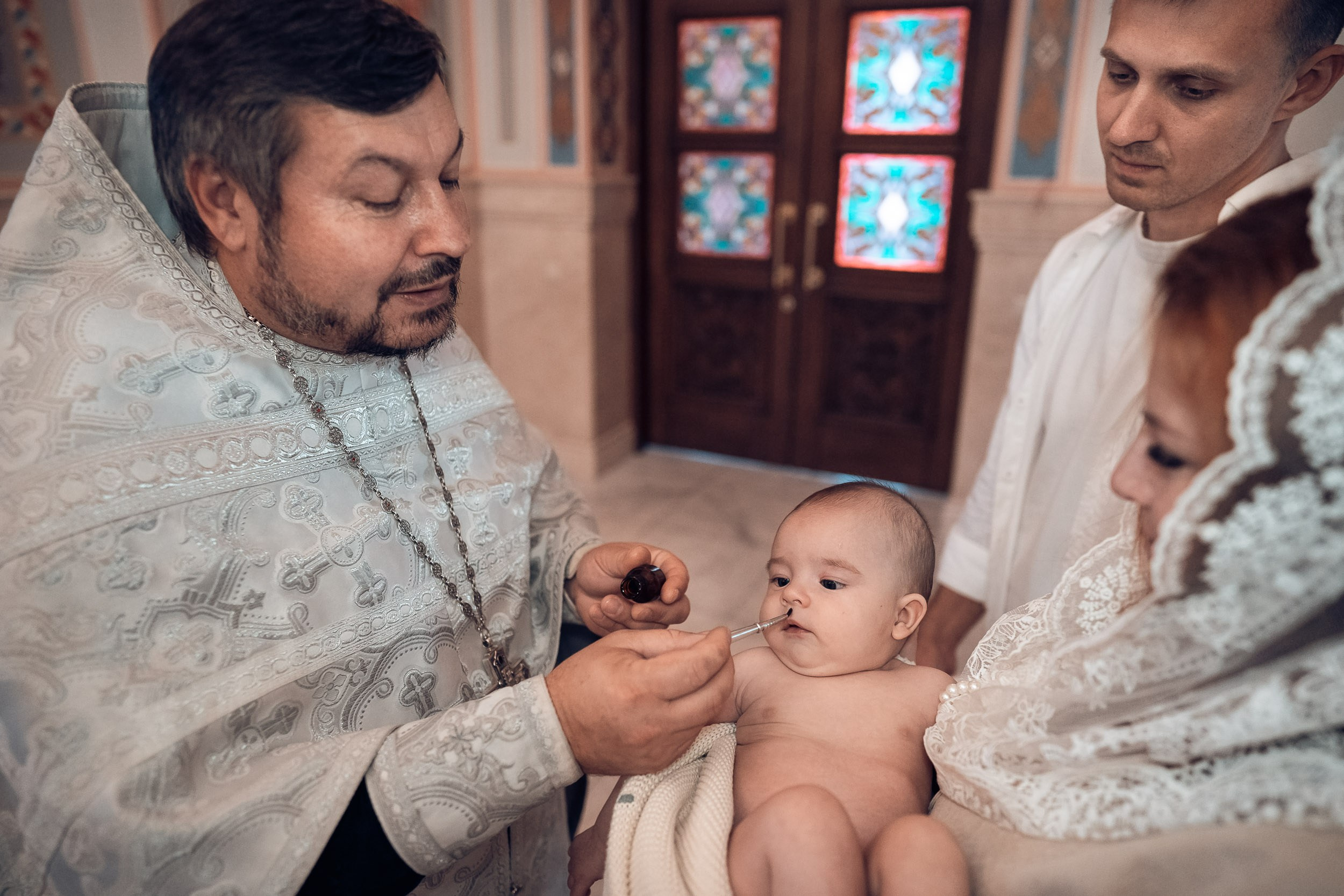 Крещение в Александро-Невском соборе Симферополь. Церковный фотограф Севастополь