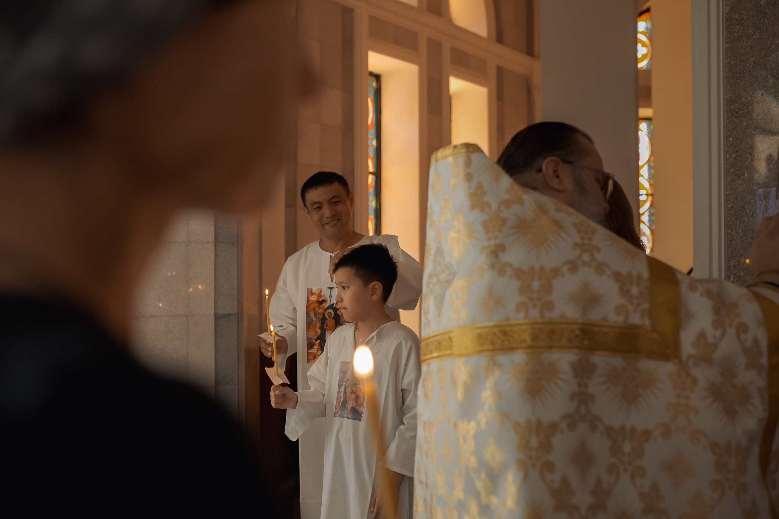 Крещение всей семьи. Фотограф на Крещение и Венчание в Ташкенте