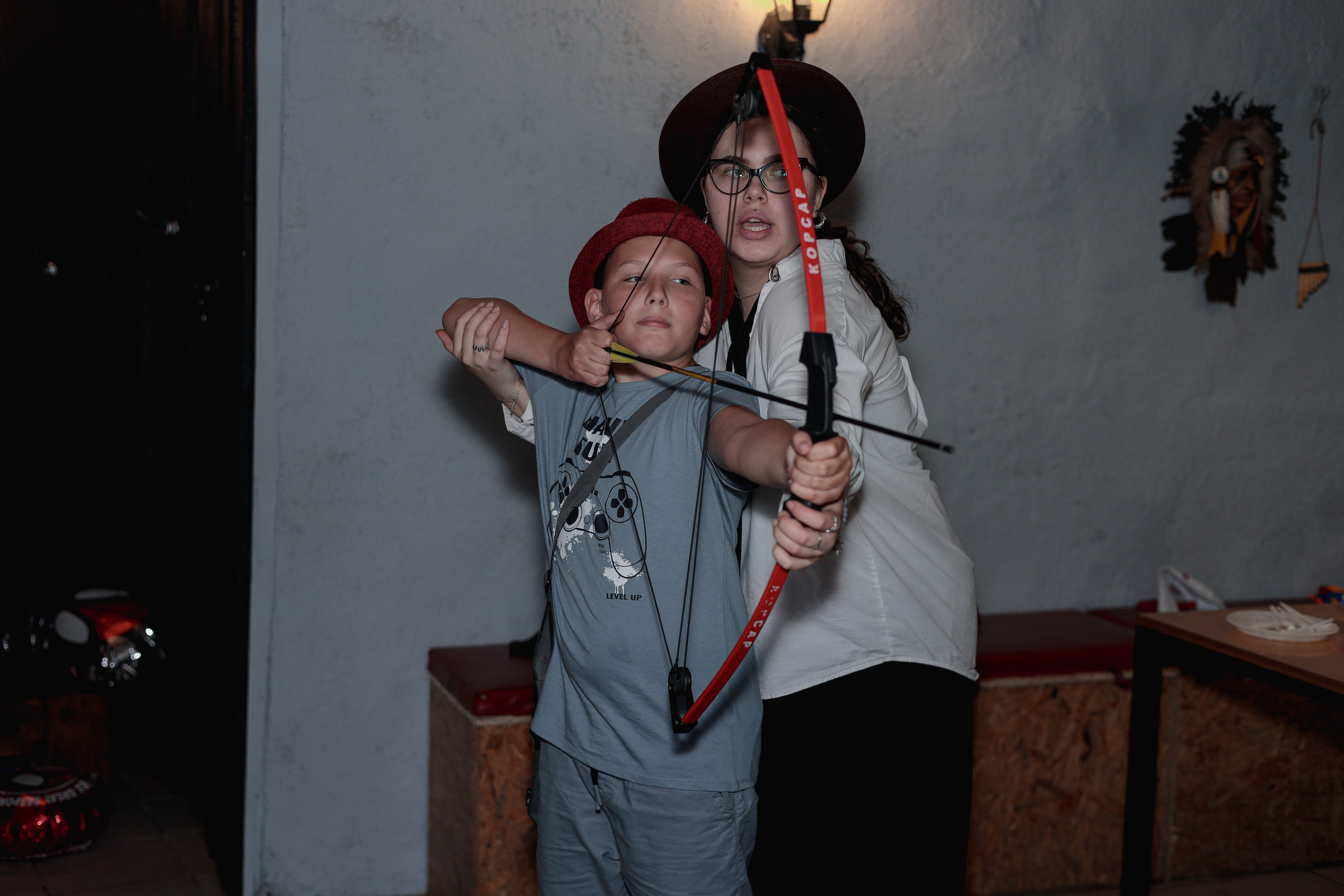 День рождение в стрелковом клубе. Фотограф Надршина Лилия