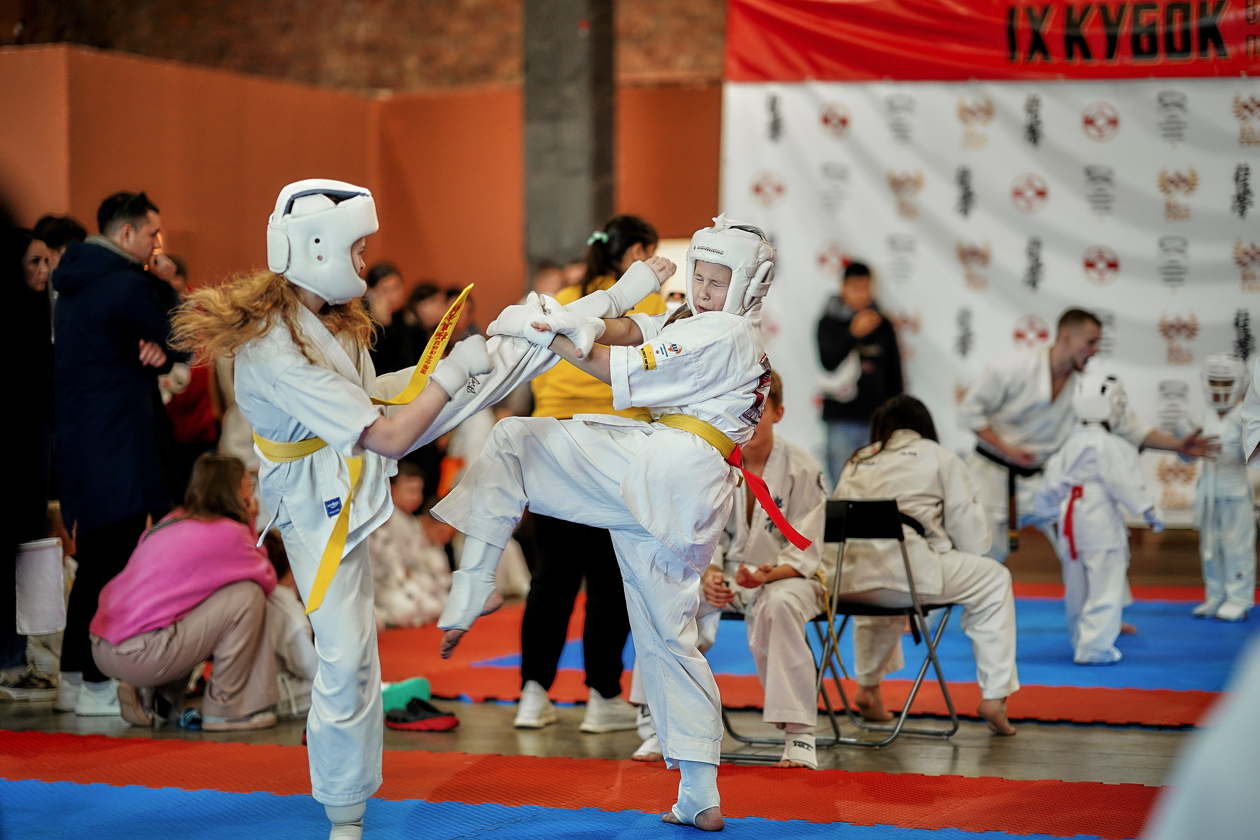 Репортаж детских соревнований киокушин каратэ. Репортажный фотограф Ирина Курманаева