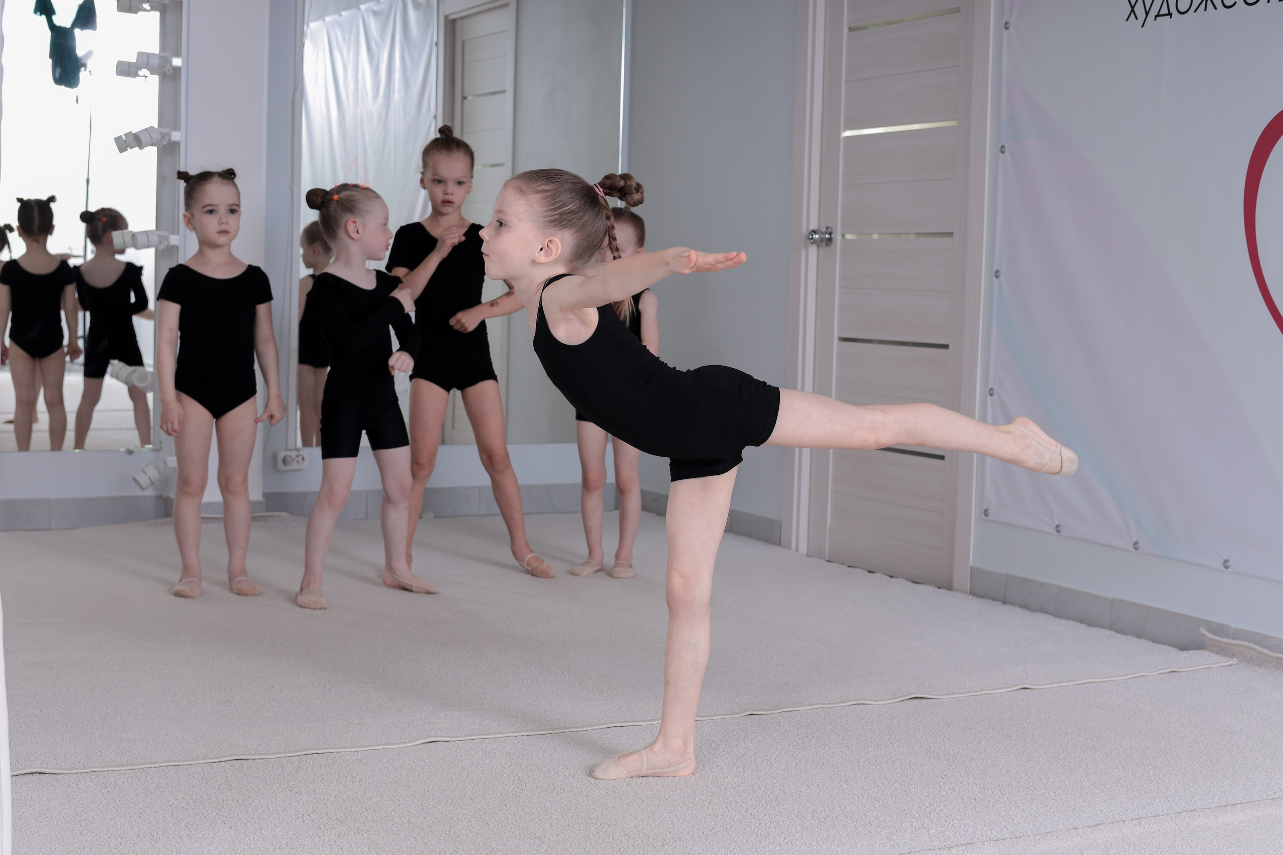 Открытый урок гимнастика. Фотограф Надршина Лилия