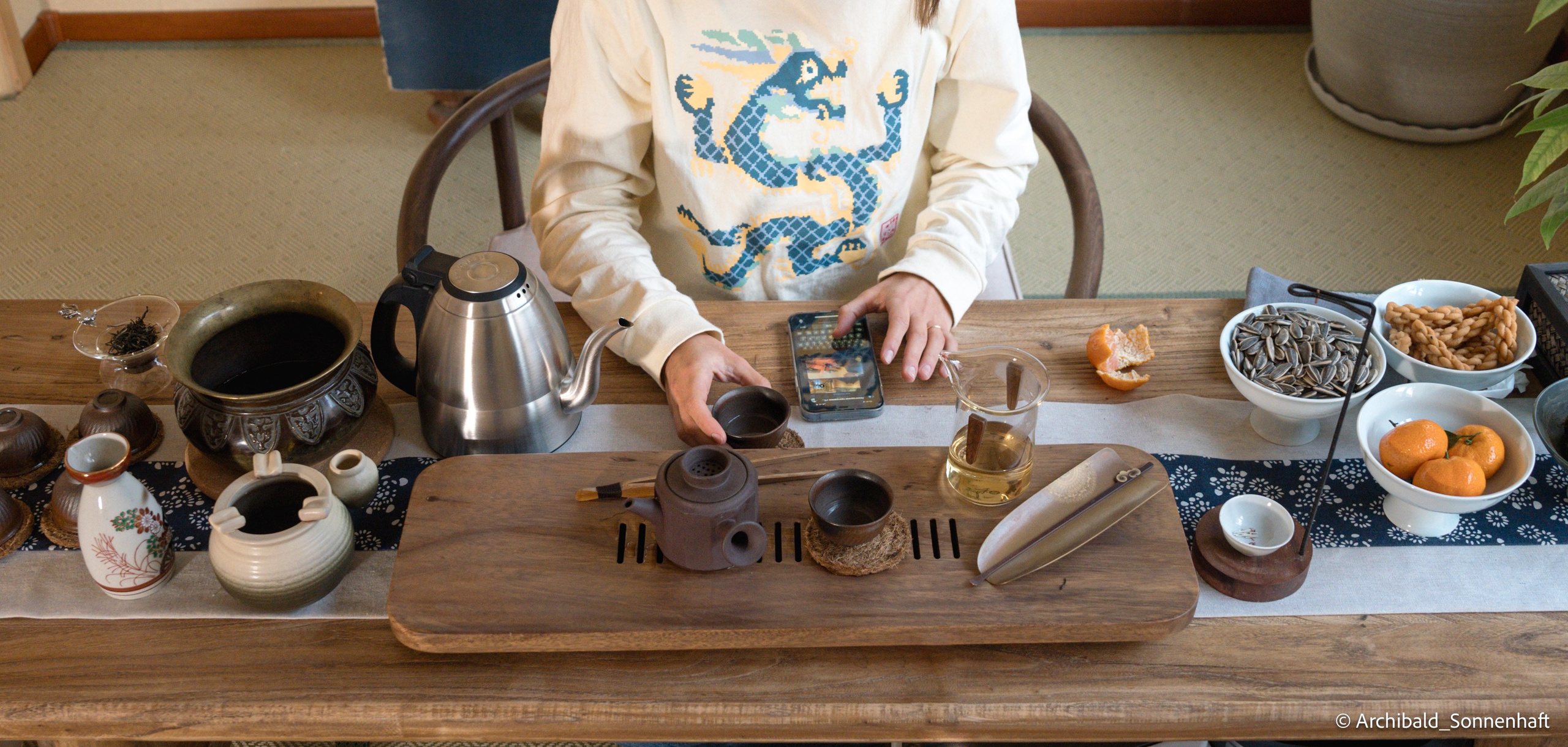 Tea. Photographer in Guangzhou, China. Archibald Sonnenhaft