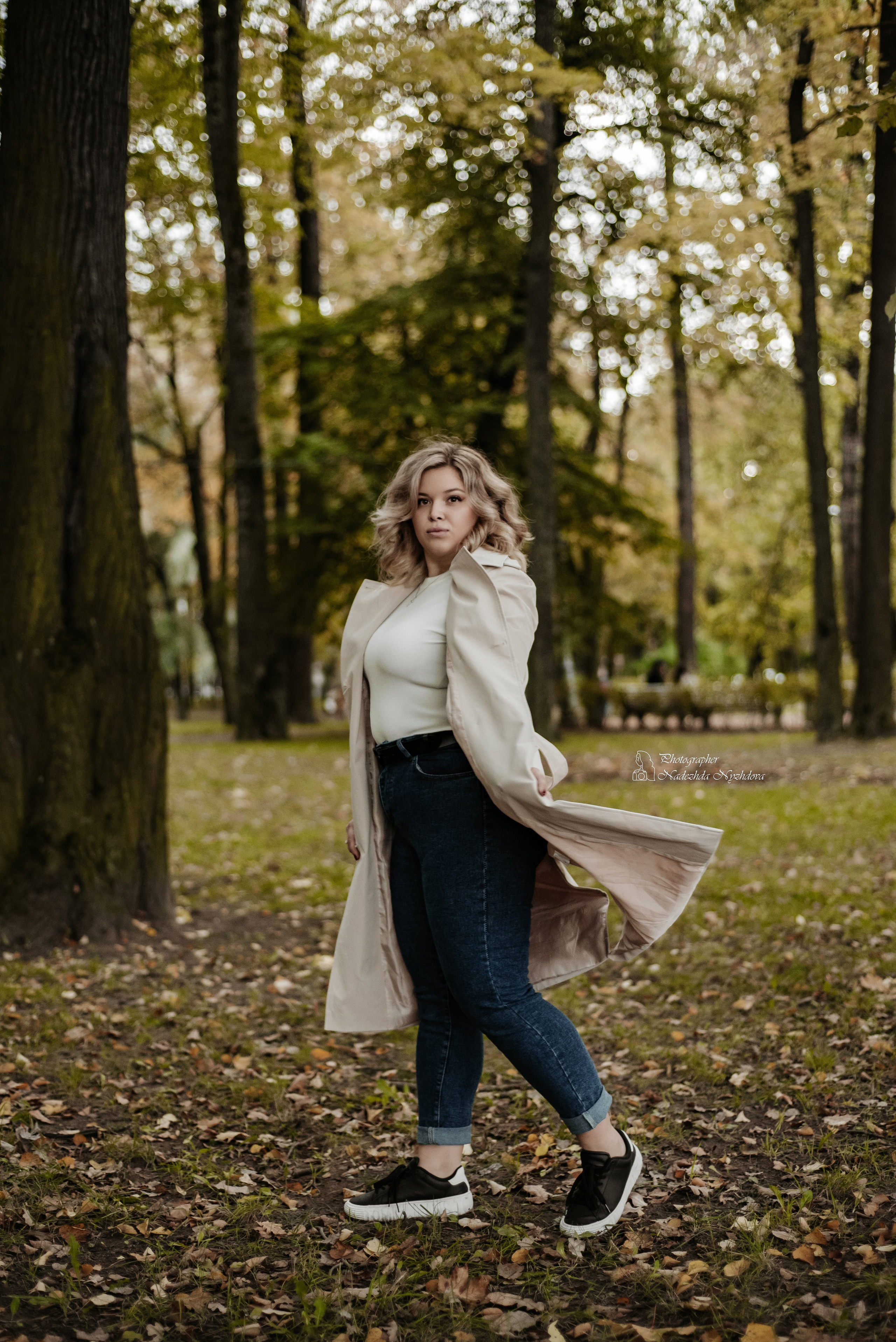 Осенняя прогулка с Каролиной, Владиславом и Асти ♡. Свадебный фотограф в Санкт-Петербурге Надежда Нуждова