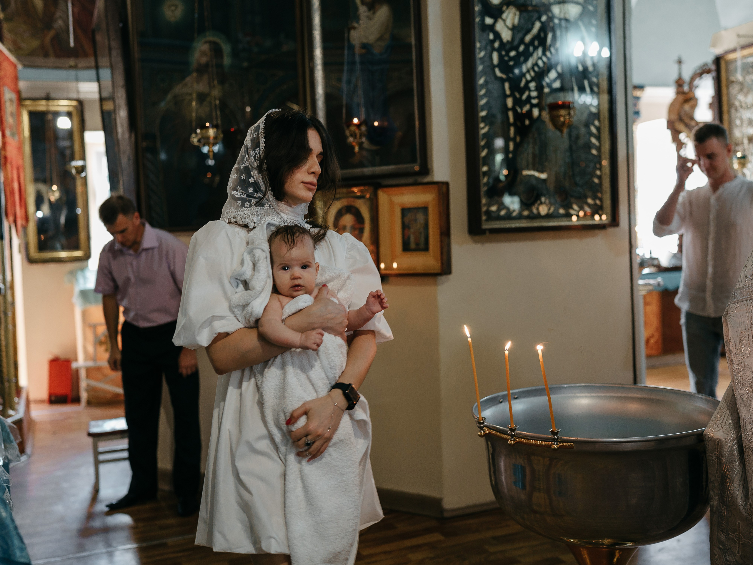 Крестины. Фотограф Олег Сотник