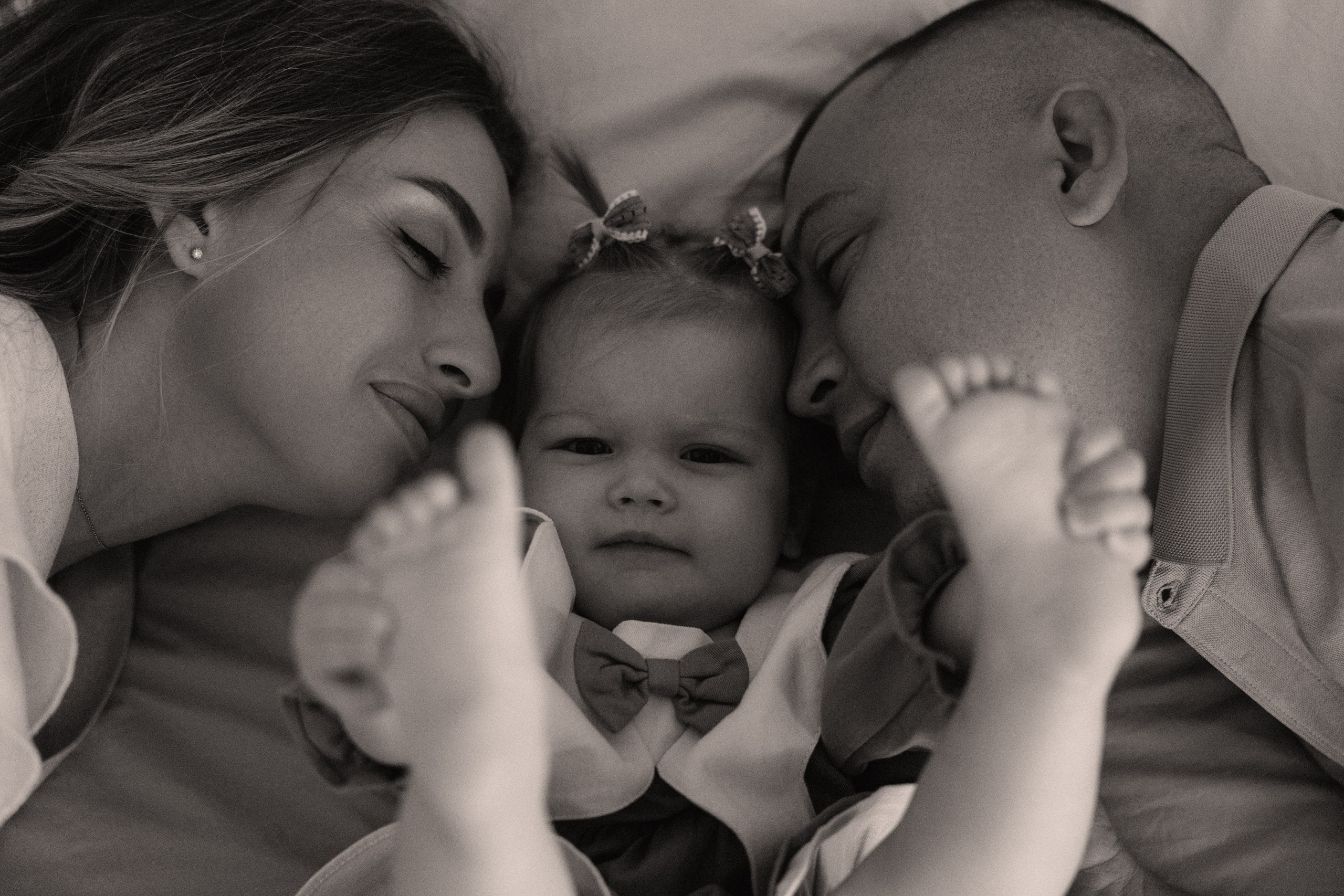 Максим, Алена, и Алиса. Фотограф Краснодар