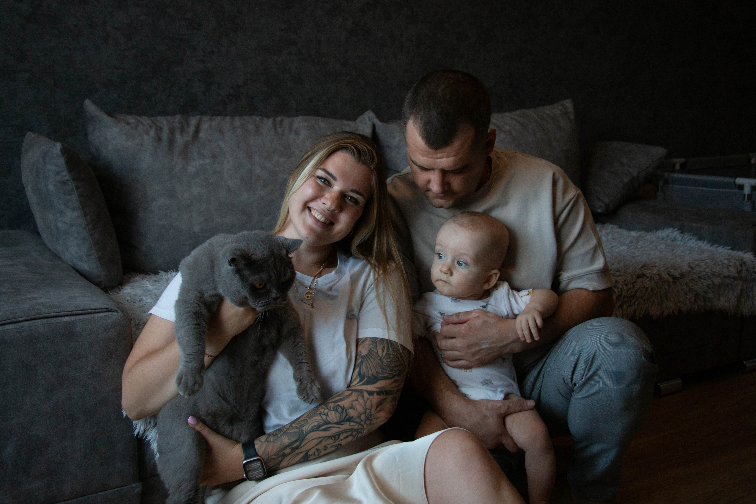 Артур, Вика и Роберт. Бережно сохраняю ваши чувства и истории на своих фотографиях