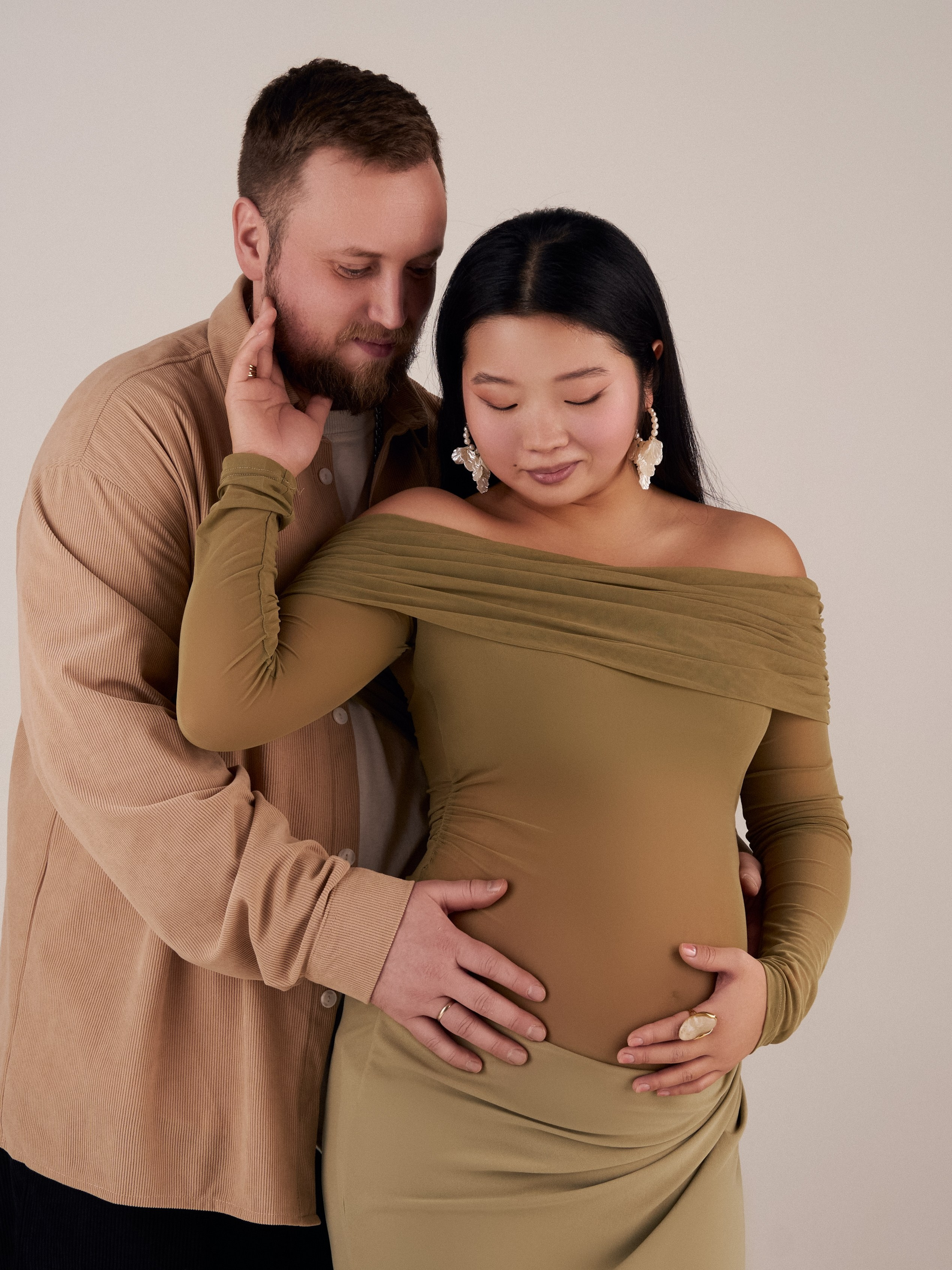 фотосессия беременности с мужем образы