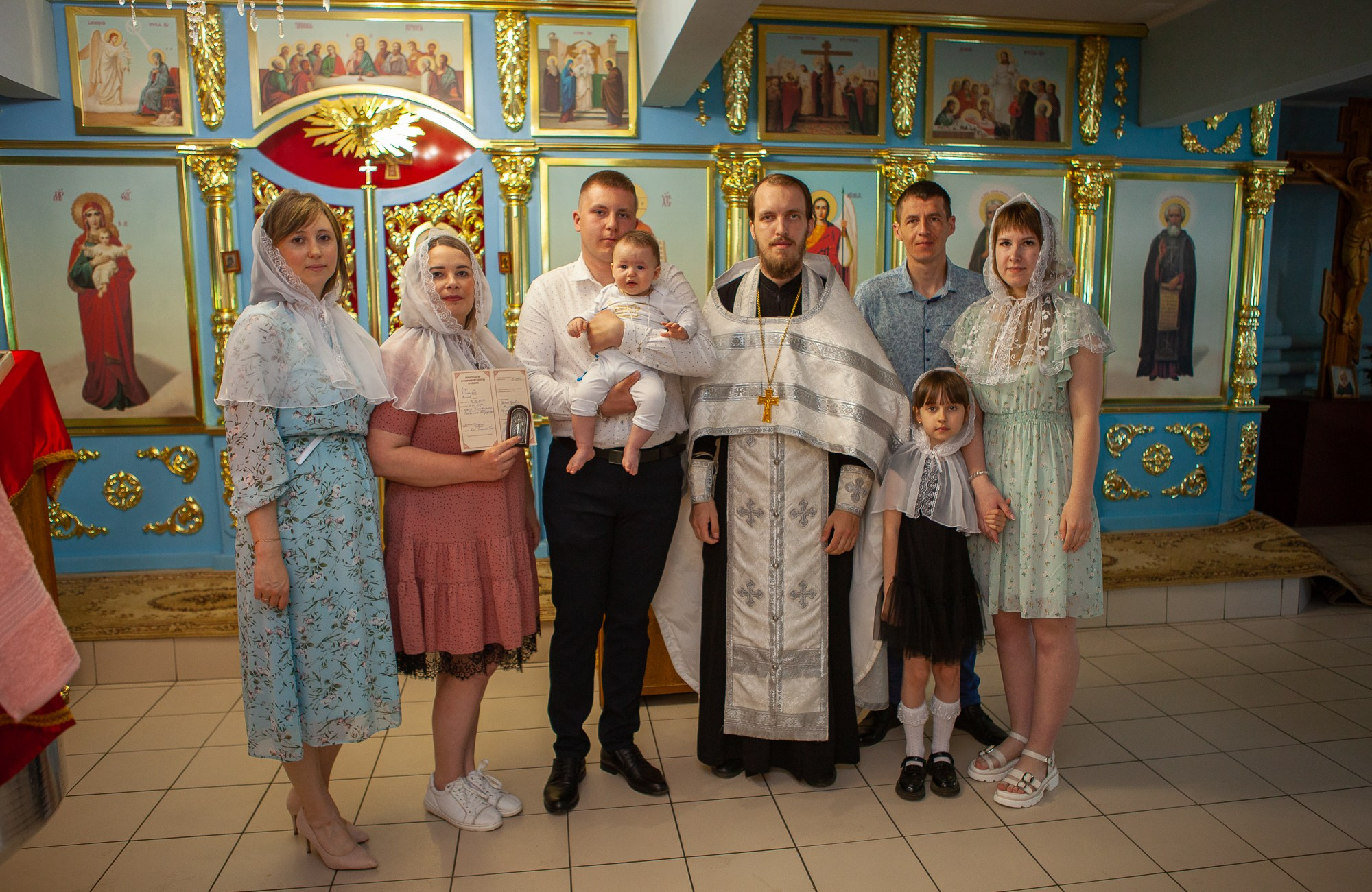 Крещение Храм Благовещения Пресвятой Богородицы. Фотограф Анастасия Лёвушкина